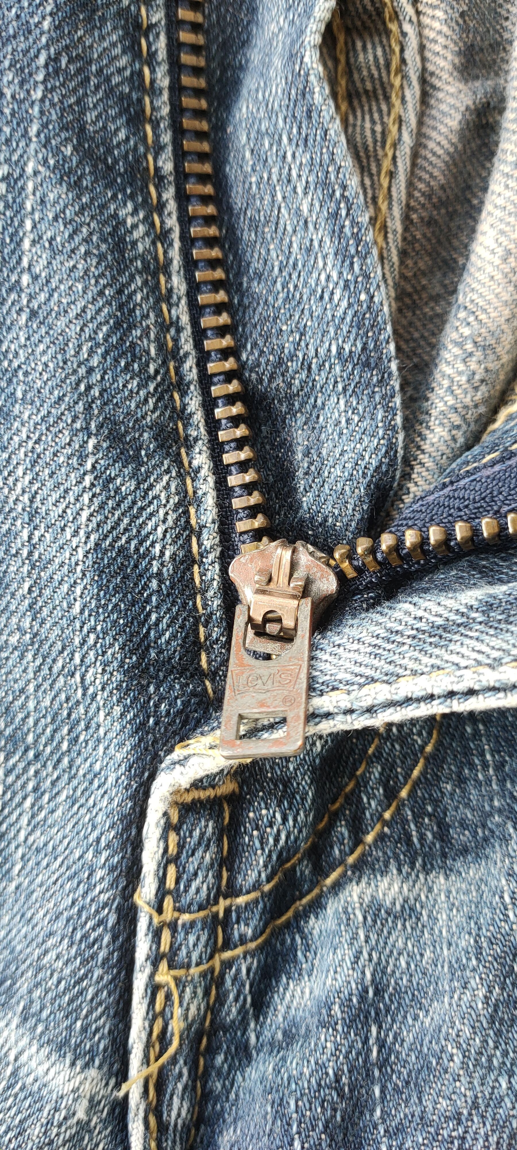Levi's Vintage Clothing Levis denim x vintage x distressed denim Size US 34 / EU 50 - 7 Thumbnail