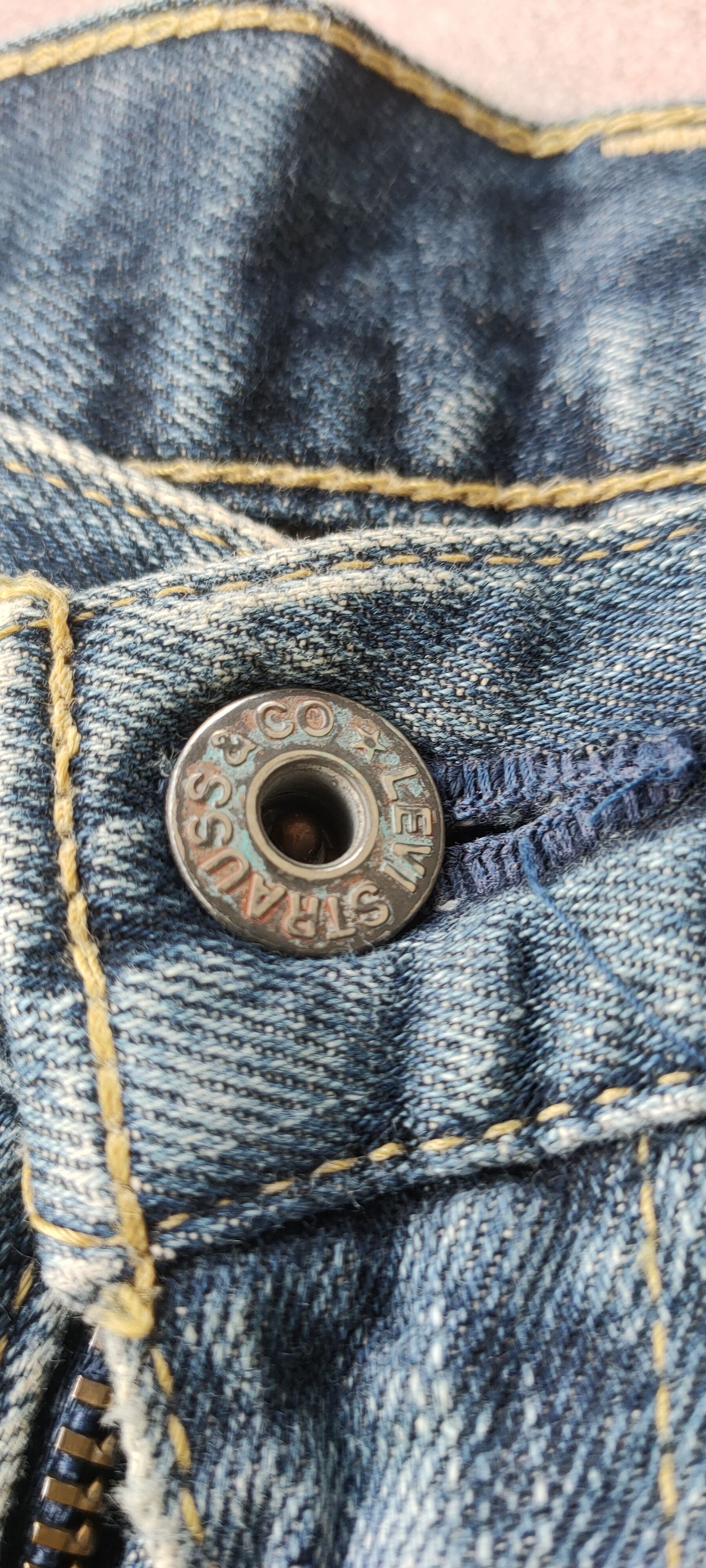 Levi's Vintage Clothing Levis denim x vintage x distressed denim Size US 34 / EU 50 - 6 Thumbnail