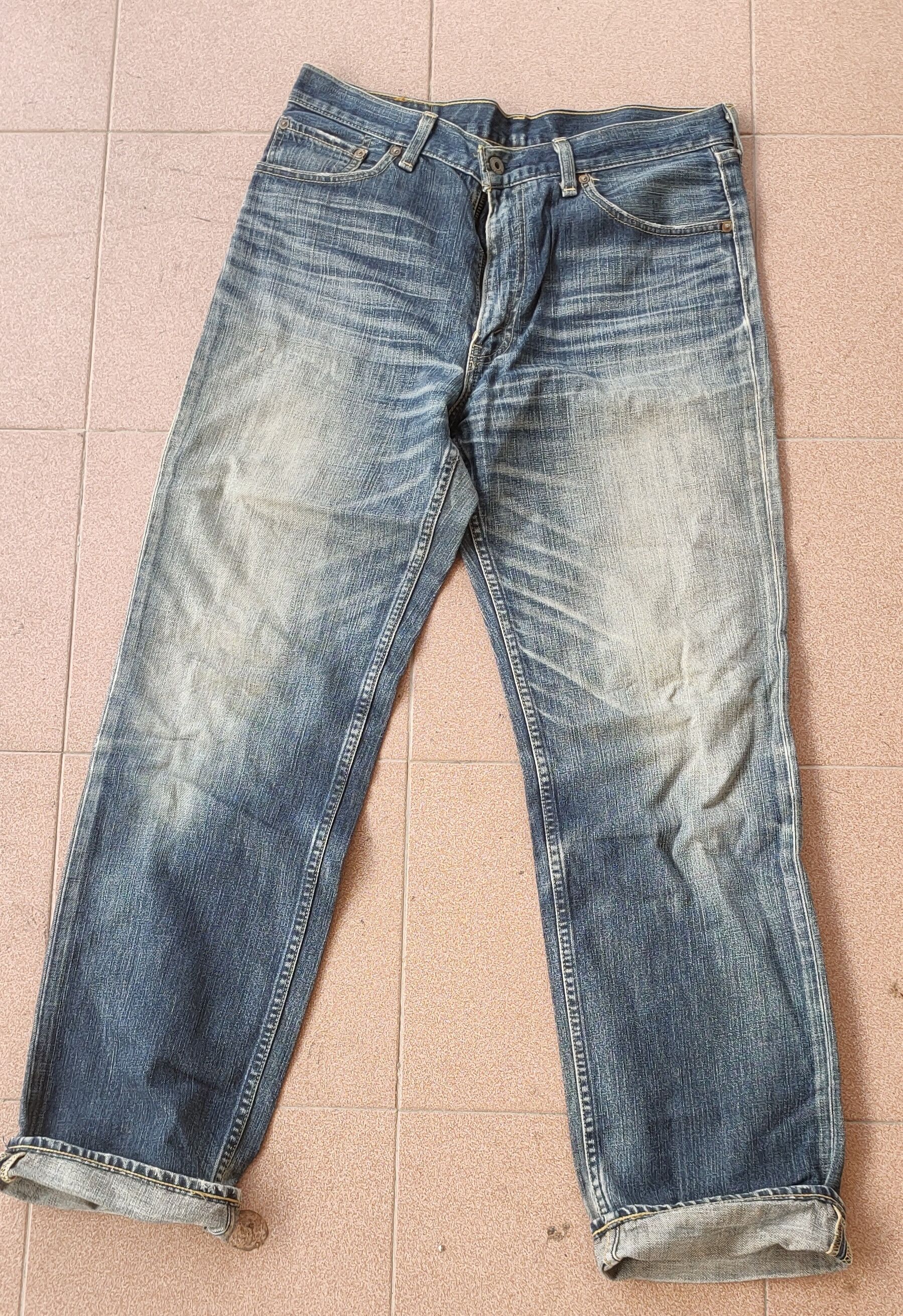 Levi's Vintage Clothing Levis denim x vintage x distressed denim Size US 34 / EU 50 - 1 Thumbnail