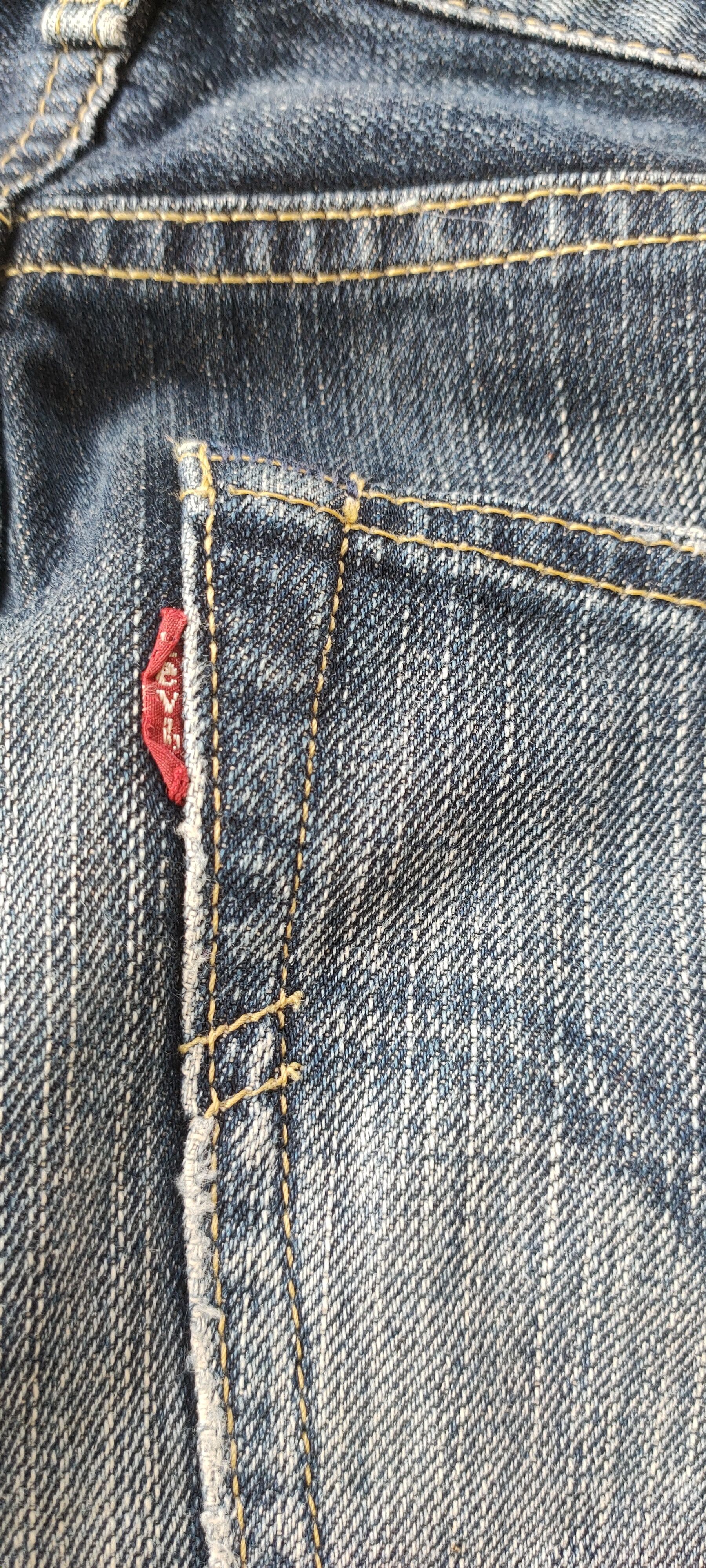 Levi's Vintage Clothing Levis denim x vintage x distressed denim Size US 34 / EU 50 - 5 Thumbnail