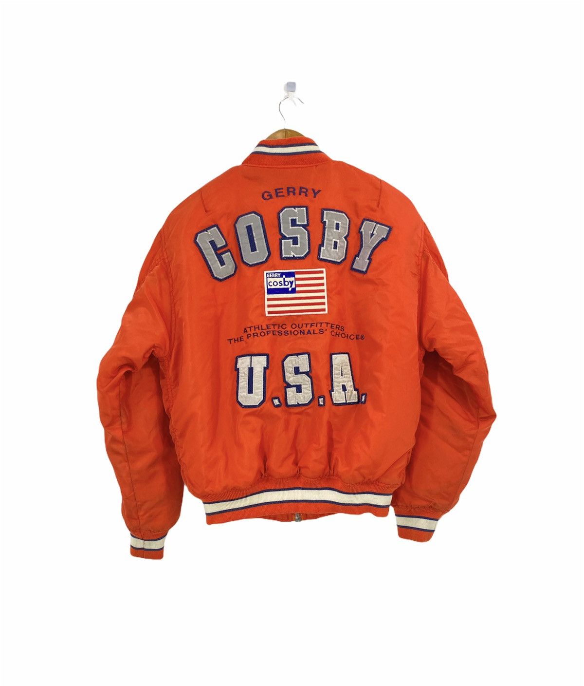 Other Gerry Cosby Bomber Jacket Ma-1 Reflection Logo Rare Color Size US M / EU 48-50 / 2 - 1 Thumbnail