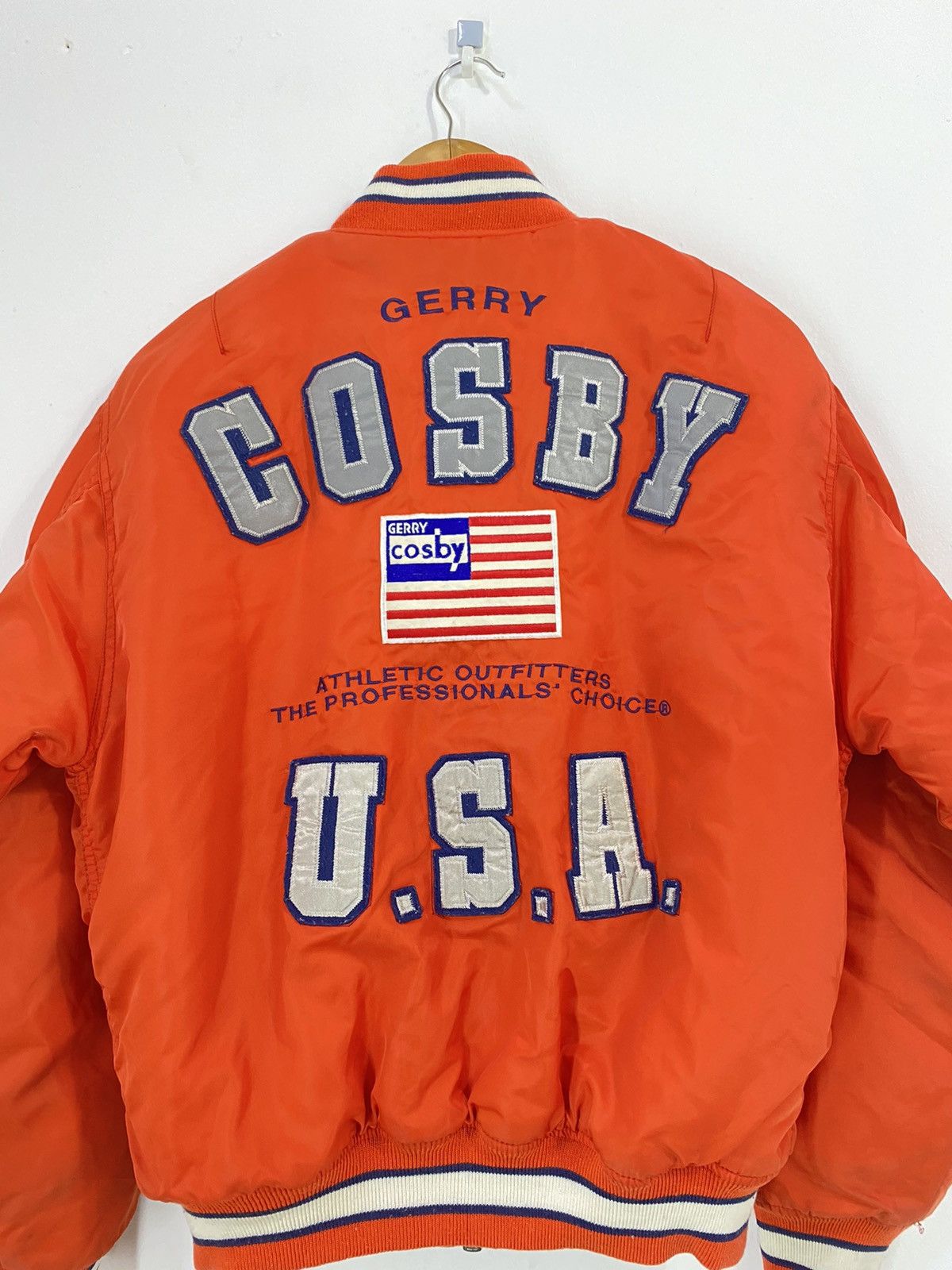 Other Gerry Cosby Bomber Jacket Ma-1 Reflection Logo Rare Color Size US M / EU 48-50 / 2 - 7 Thumbnail