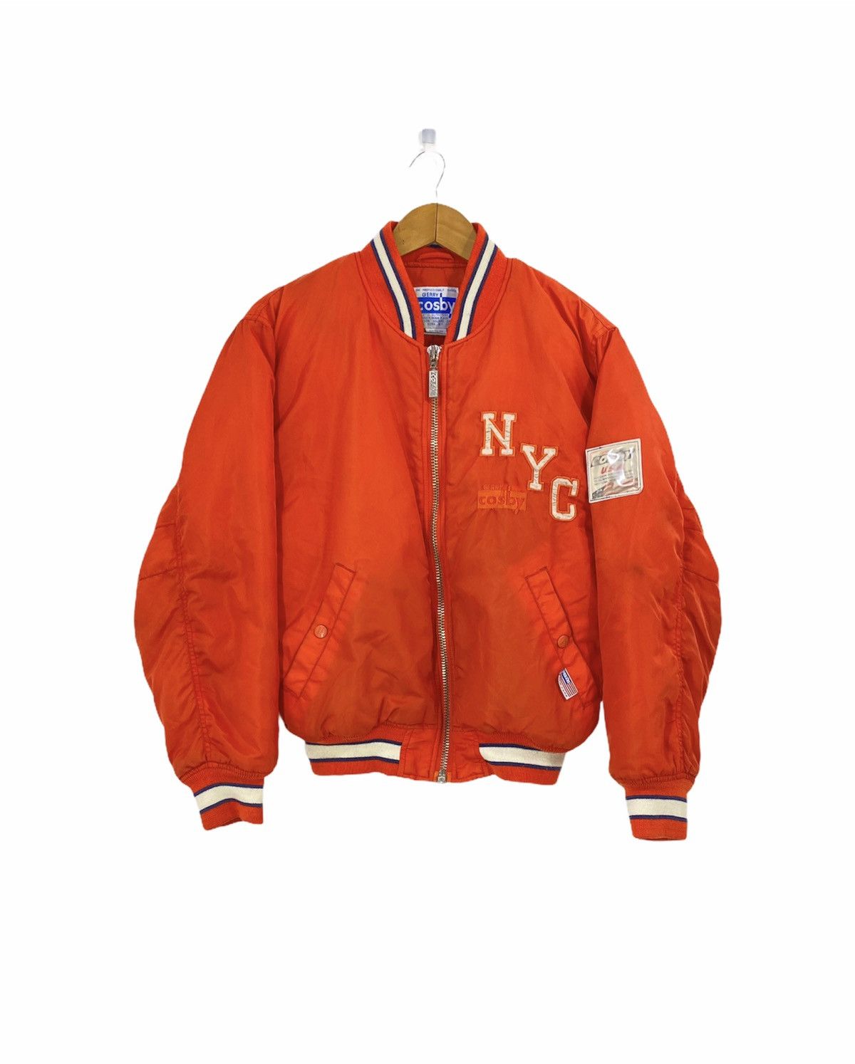 Other Gerry Cosby Bomber Jacket Ma-1 Reflection Logo Rare Color Size US M / EU 48-50 / 2 - 3 Thumbnail