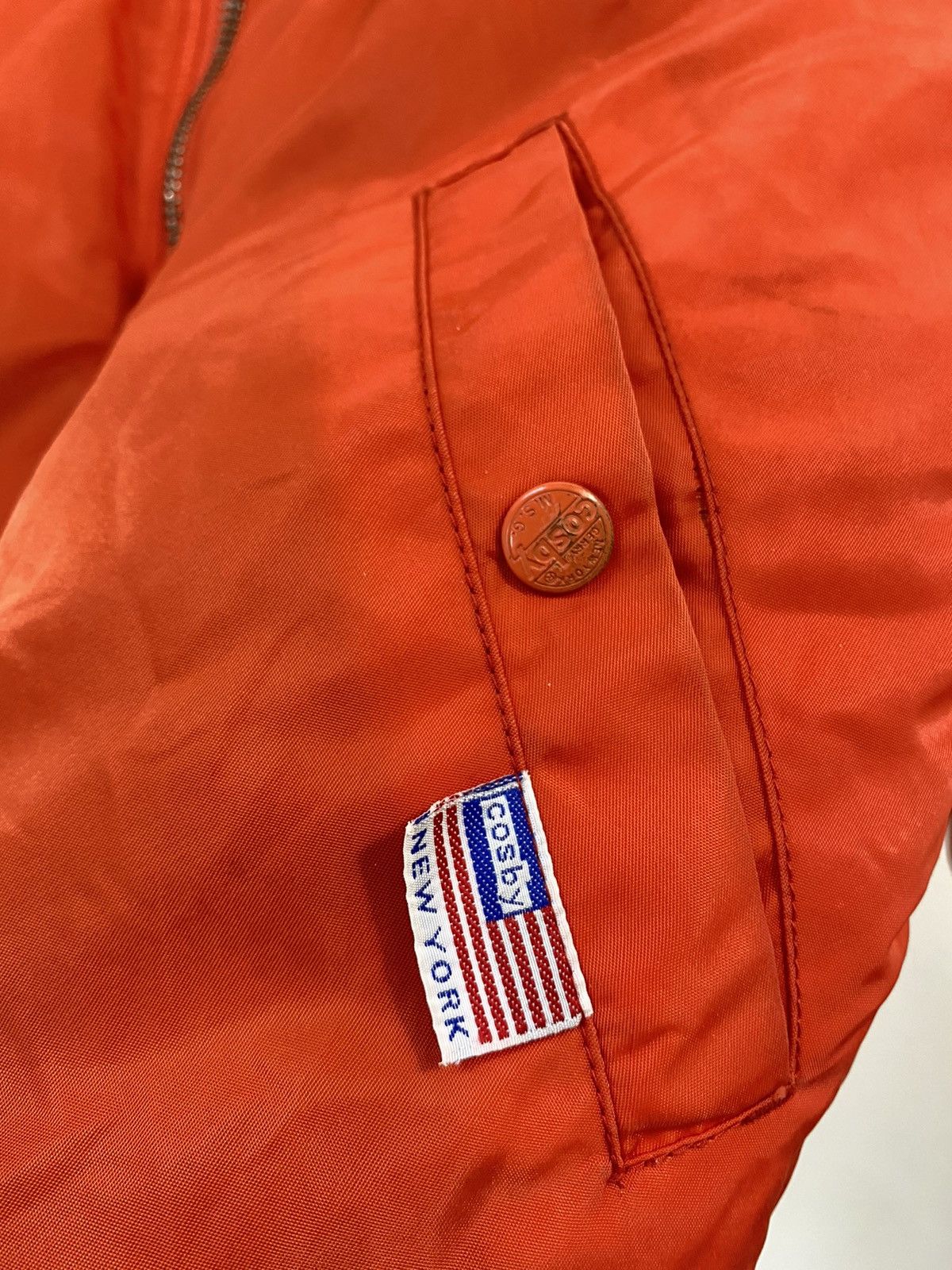 Other Gerry Cosby Bomber Jacket Ma-1 Reflection Logo Rare Color Size US M / EU 48-50 / 2 - 6 Thumbnail