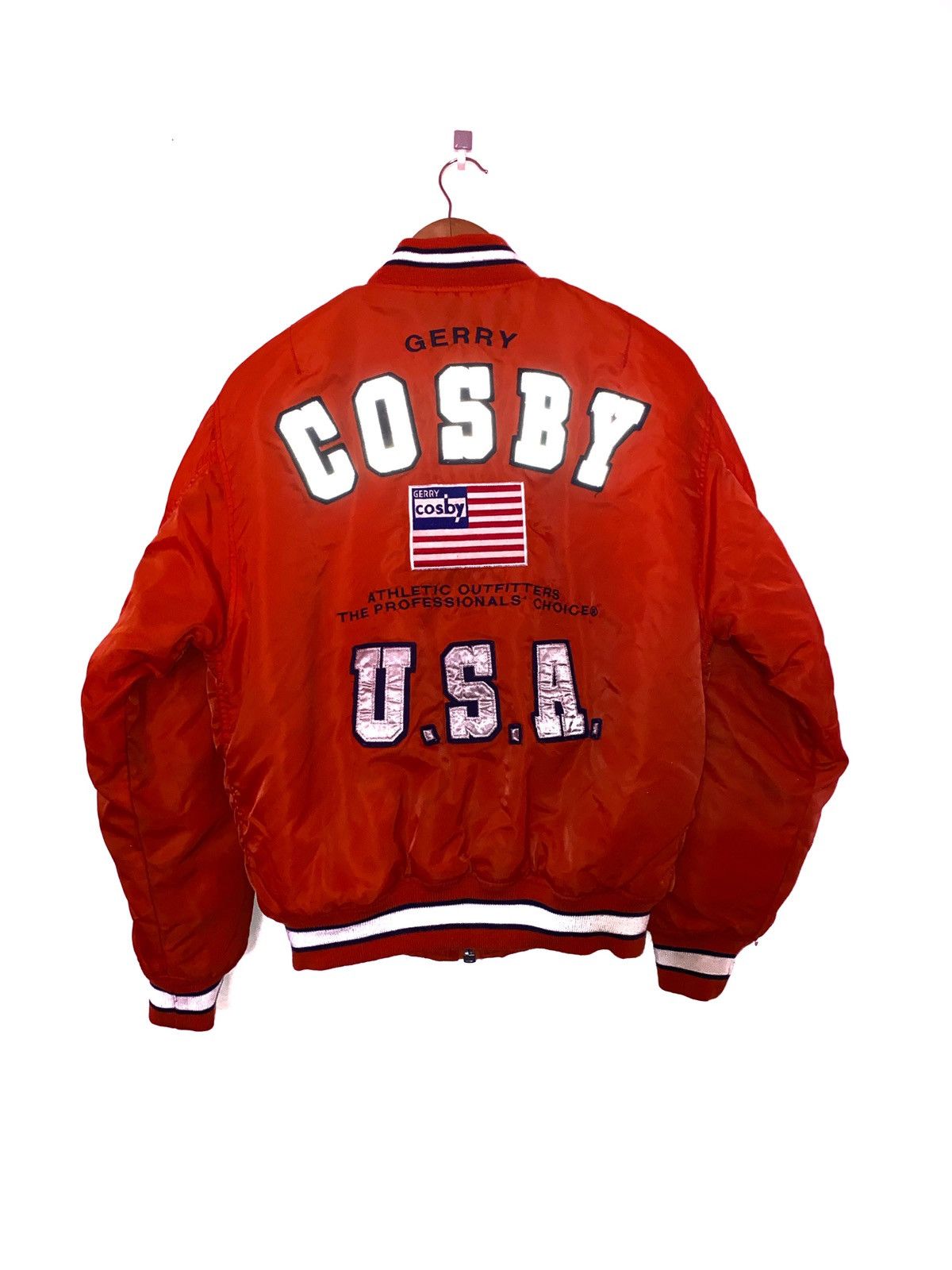 Other Gerry Cosby Bomber Jacket Ma-1 Reflection Logo Rare Color Size US M / EU 48-50 / 2 - 2 Thumbnail