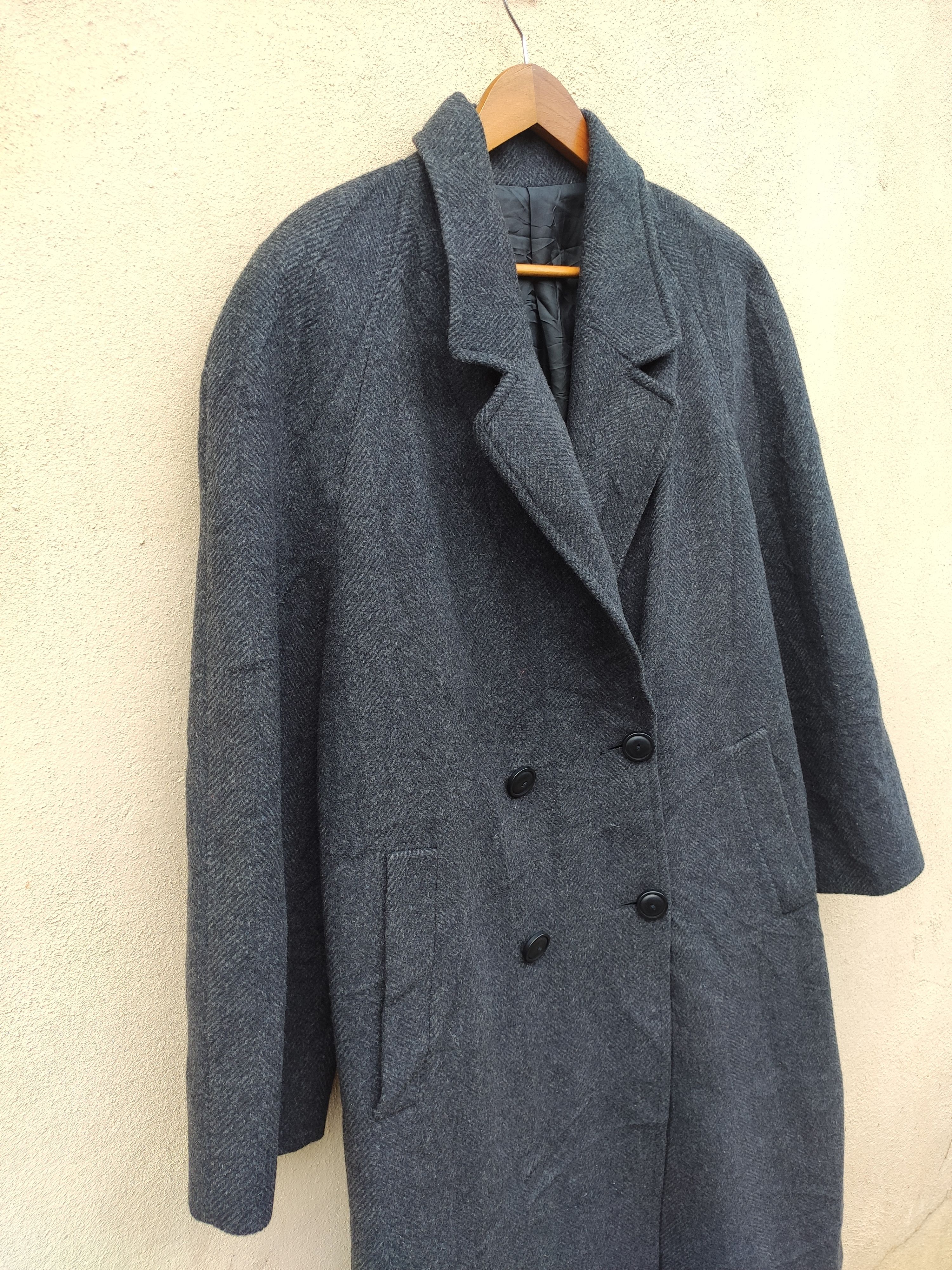 Designer Arezia long coat made in Italy Size US L / EU 52-54 / 3 - 3 Thumbnail