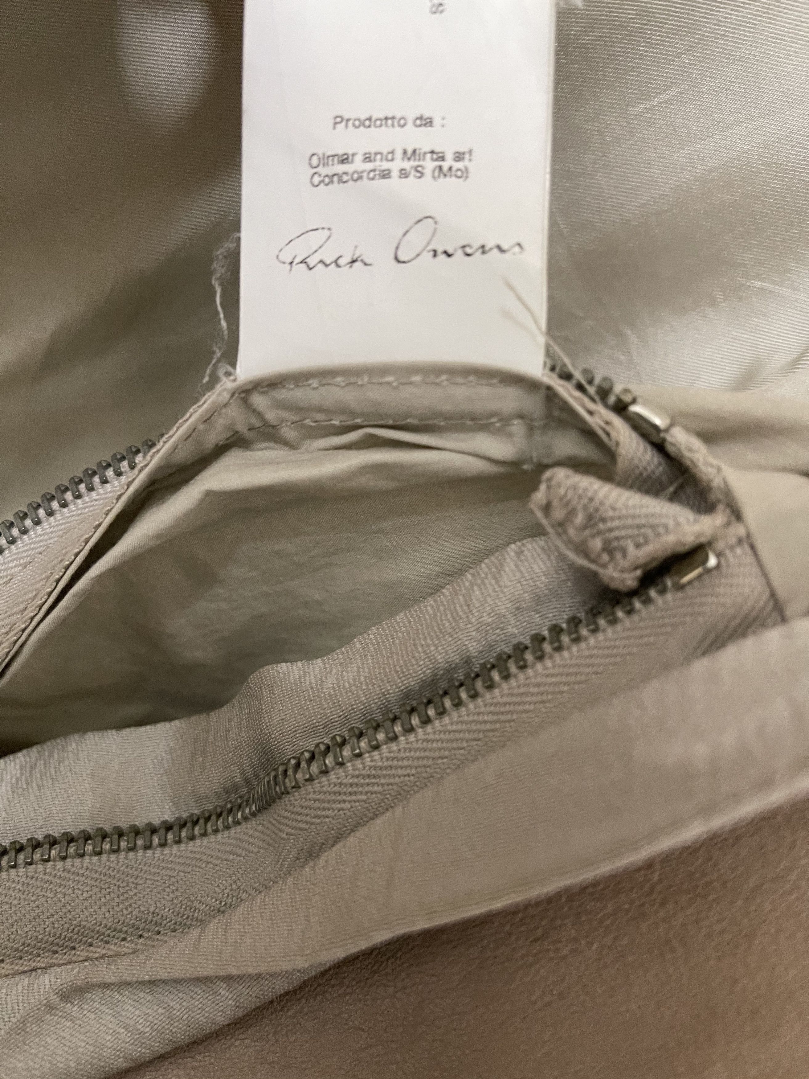 Rick Owens Asymmetric Zip Leather Jacket (SS2011) Size US XS / EU 42 / 0 - 7 Thumbnail