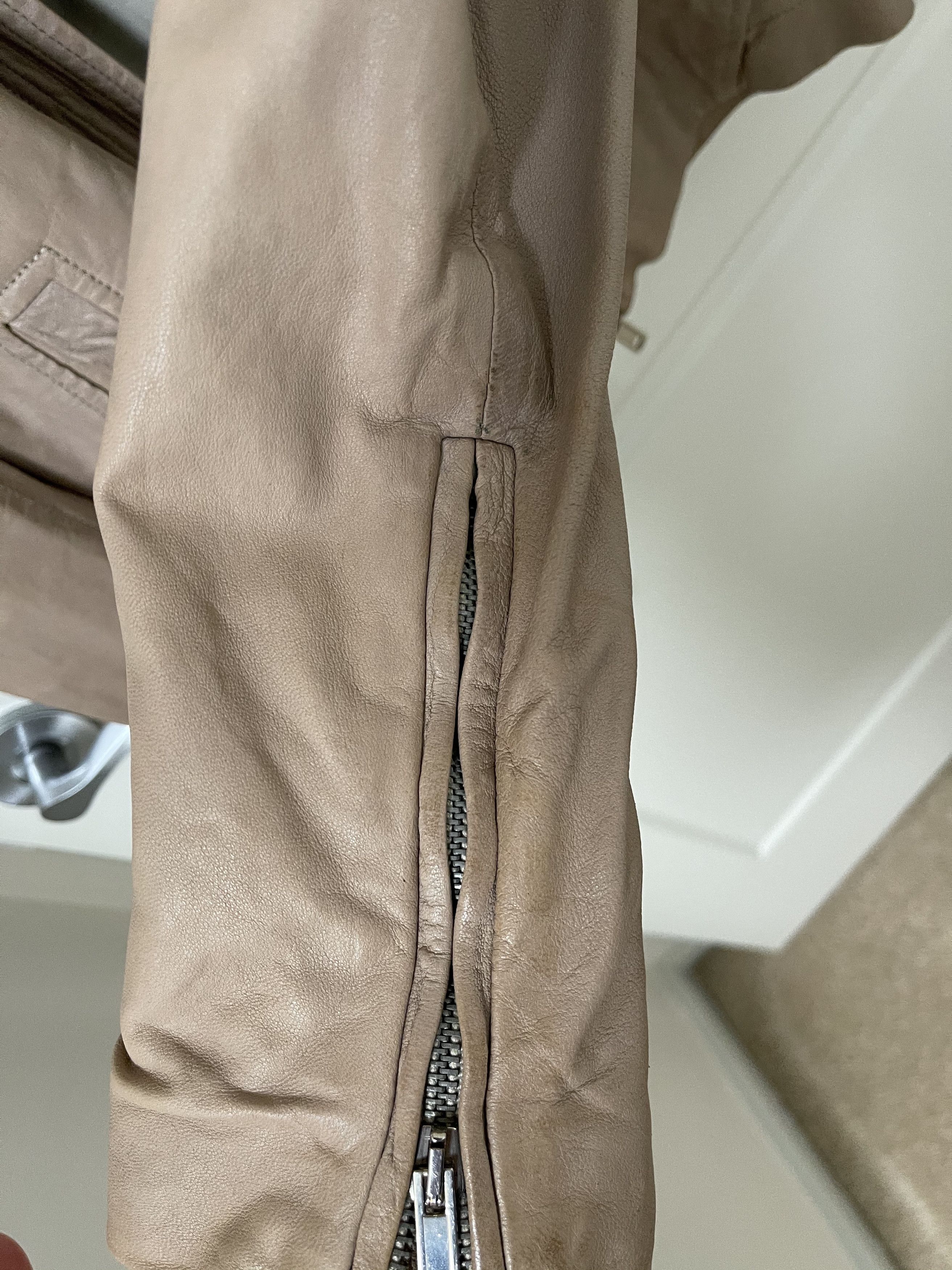 Rick Owens Asymmetric Zip Leather Jacket (SS2011) Size US XS / EU 42 / 0 - 8 Thumbnail