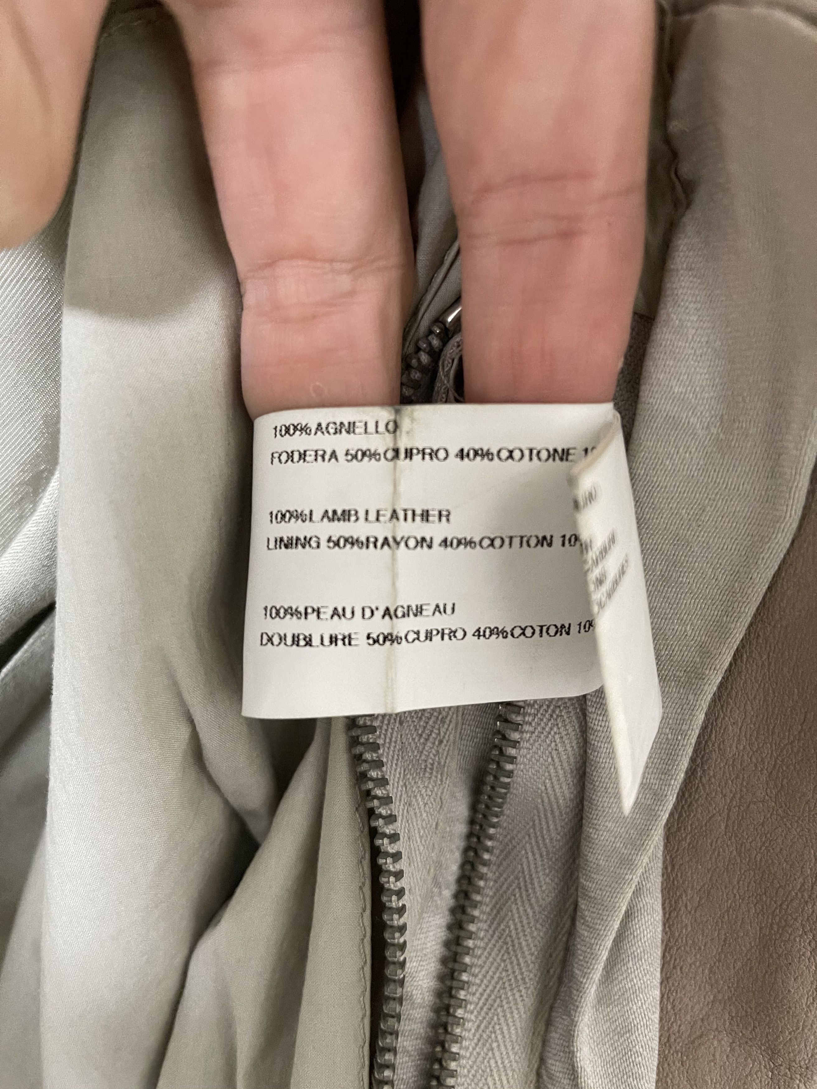 Rick Owens Asymmetric Zip Leather Jacket (SS2011) Size US XS / EU 42 / 0 - 6 Thumbnail