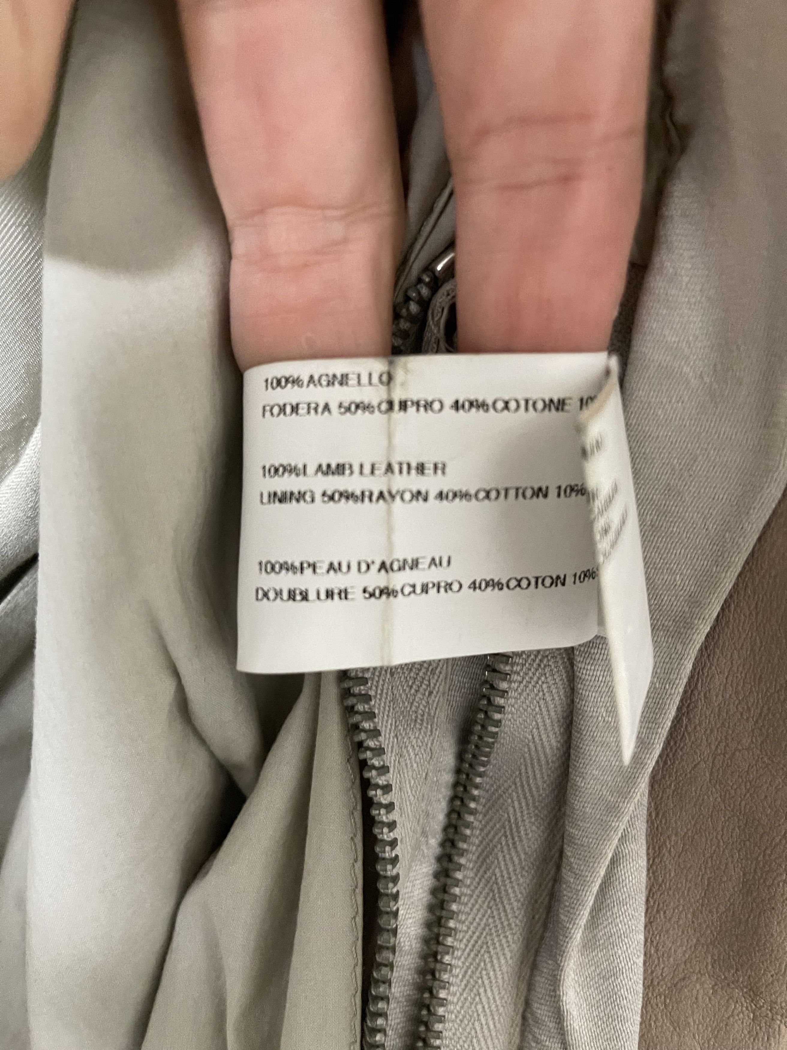 Rick Owens Asymmetric Zip Leather Jacket (SS2011) Size US XS / EU 42 / 0 - 5 Thumbnail