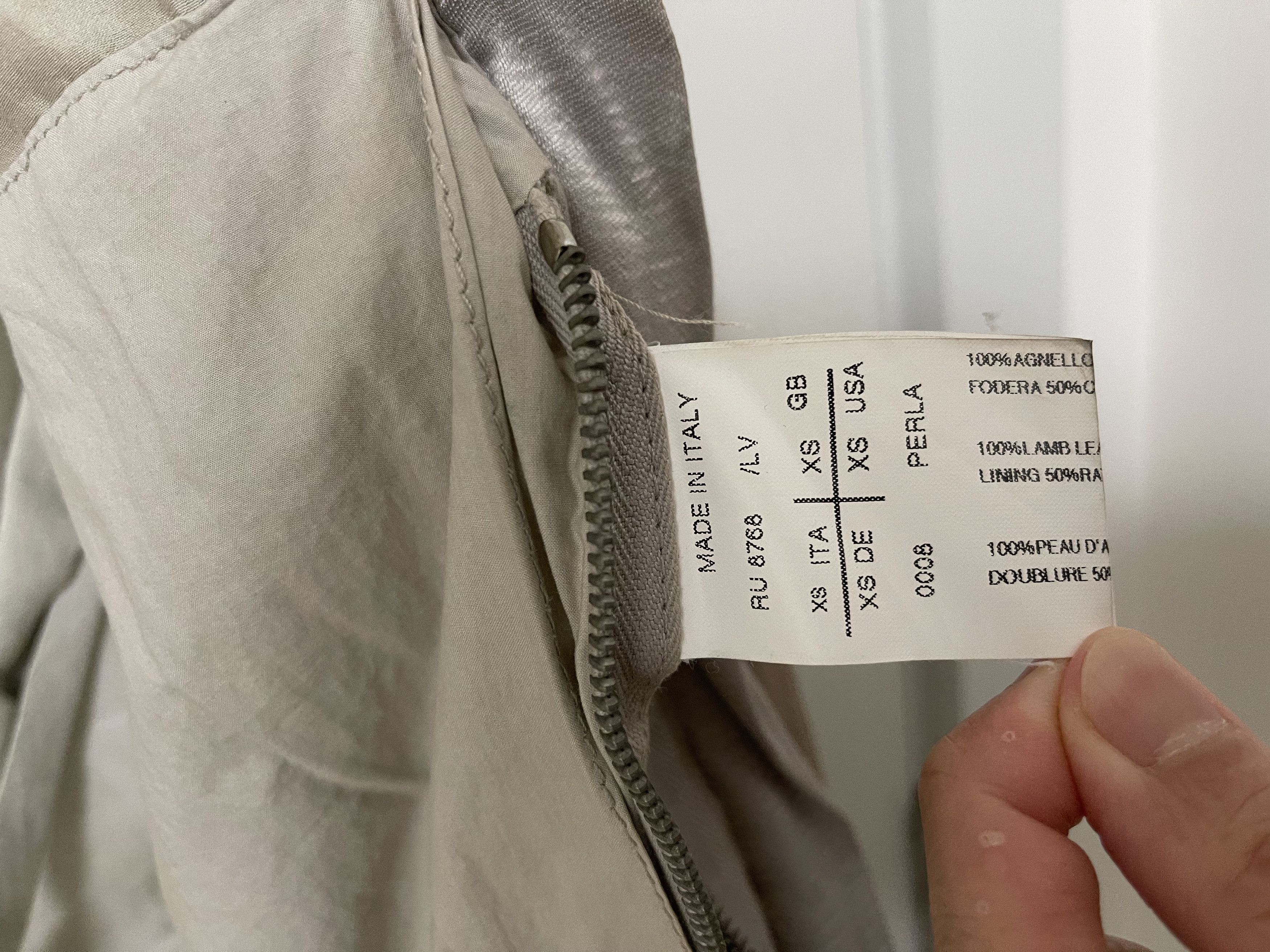 Rick Owens Asymmetric Zip Leather Jacket (SS2011) Size US XS / EU 42 / 0 - 4 Thumbnail