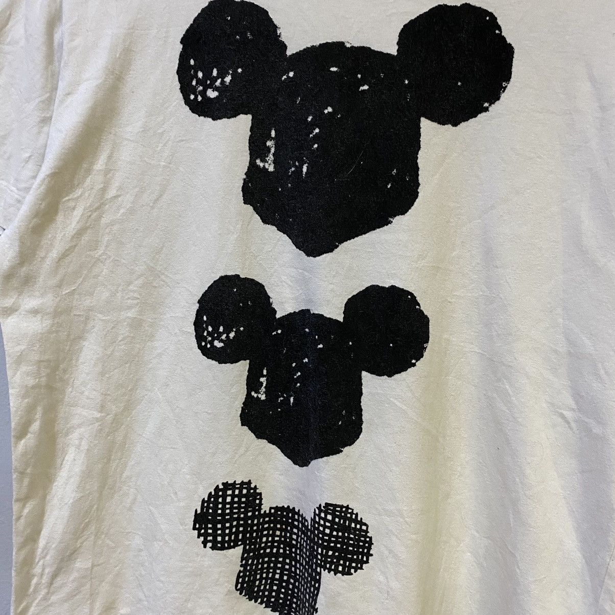 Comme des Garcons Black × Disney Comme Des Garcons BLACK X Disney Mickey Tee Size US M / EU 48-50 / 2 - 3 Thumbnail
