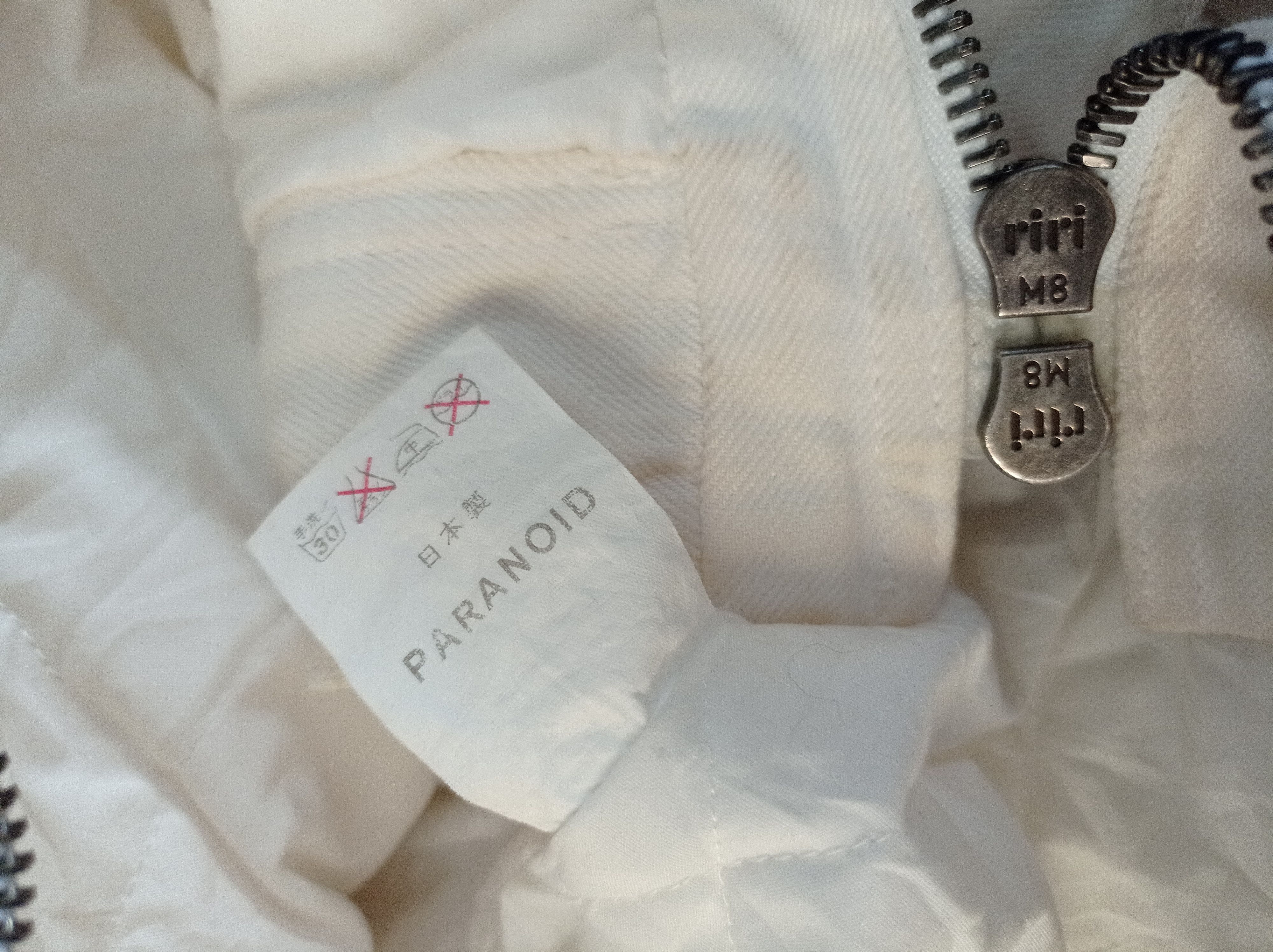 Designer × Japanese Brand Paranoid denim jacket Size US S / EU 44-46 / 1 - 5 Thumbnail