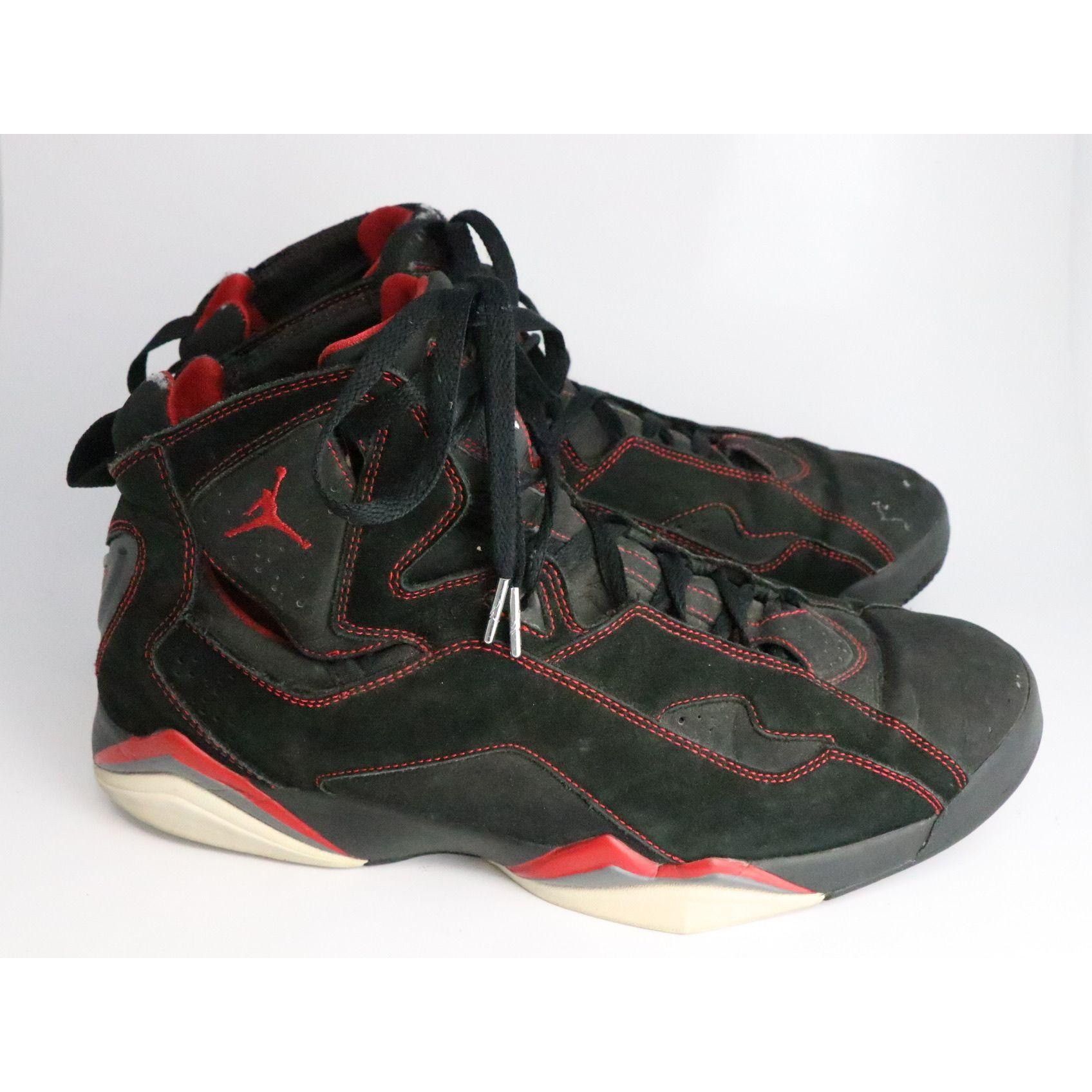 Jordan True Flight Black Basketball Shoes Men's Size 13.5