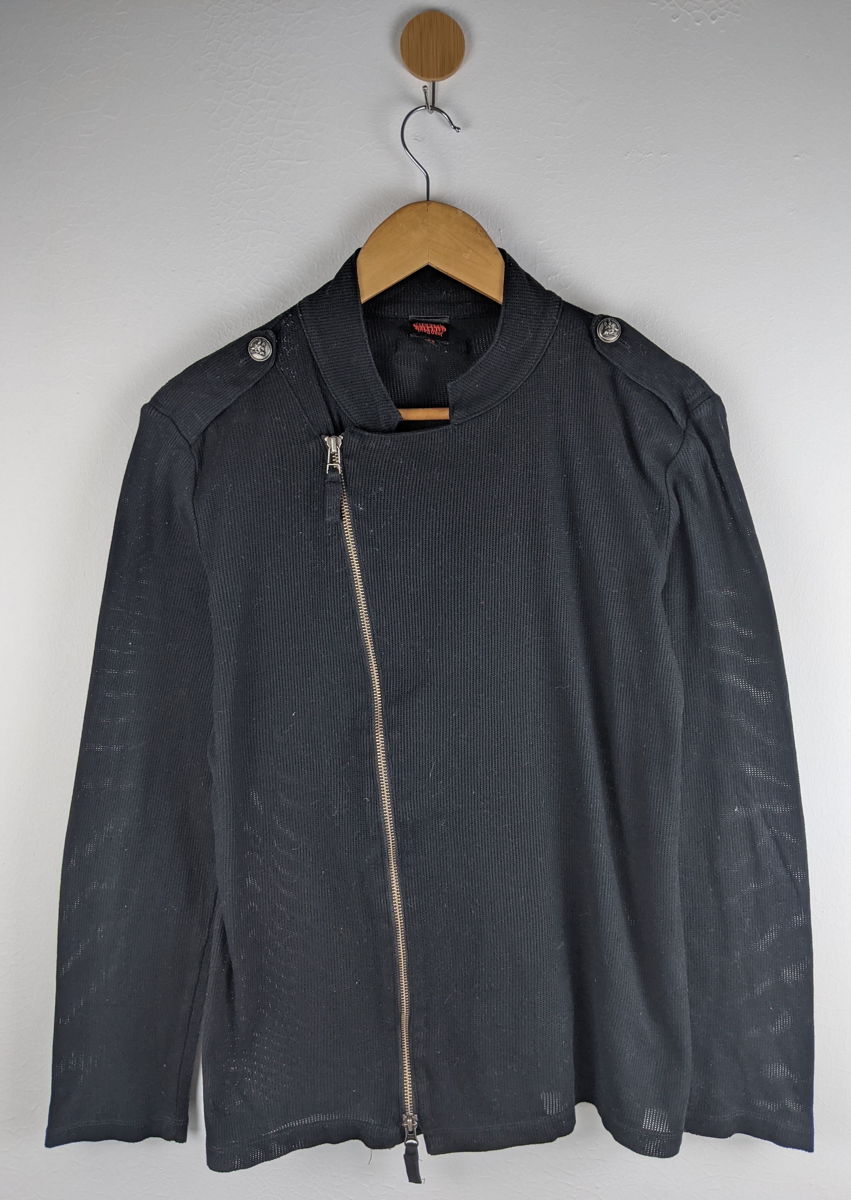 Jean Paul Gaultier Jean Paul Gaultier Zipper mesh Jacket Size US M / EU 48-50 / 2 - 1 Thumbnail