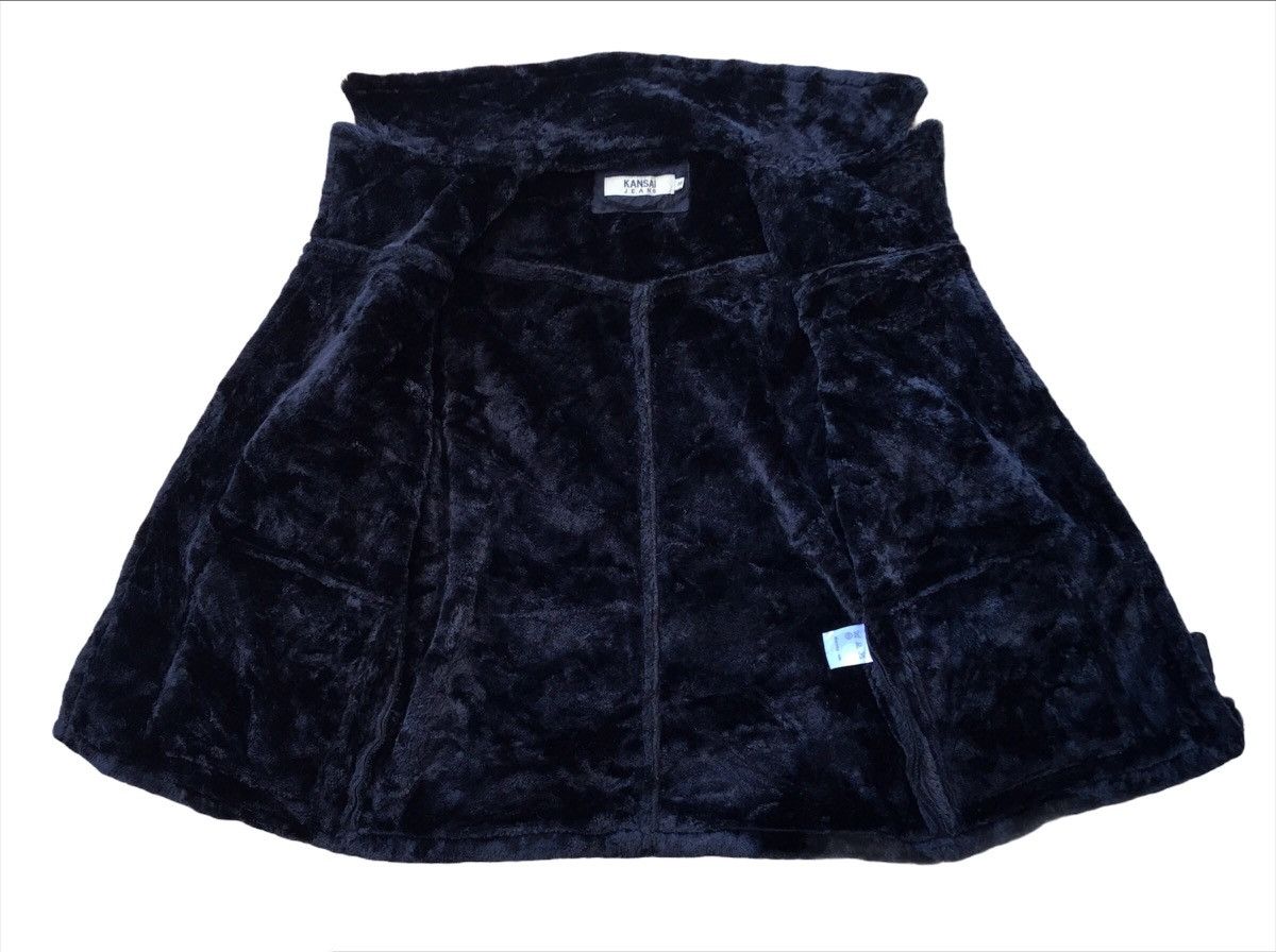 Kansai Yamamoto Kansai Jeans Shearling Suede Chore Jacket Size US M / EU 48-50 / 2 - 5 Thumbnail