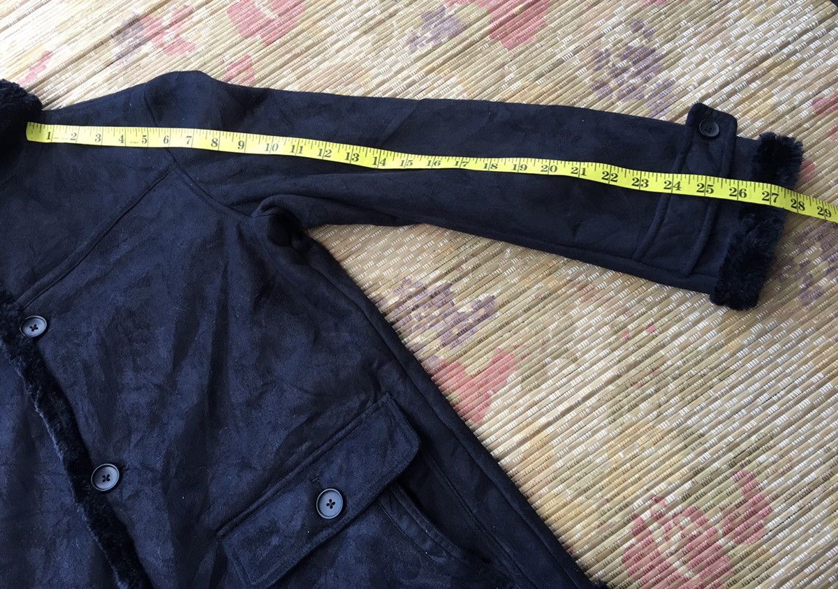 Kansai Yamamoto Kansai Jeans Shearling Suede Chore Jacket Size US M / EU 48-50 / 2 - 14 Thumbnail