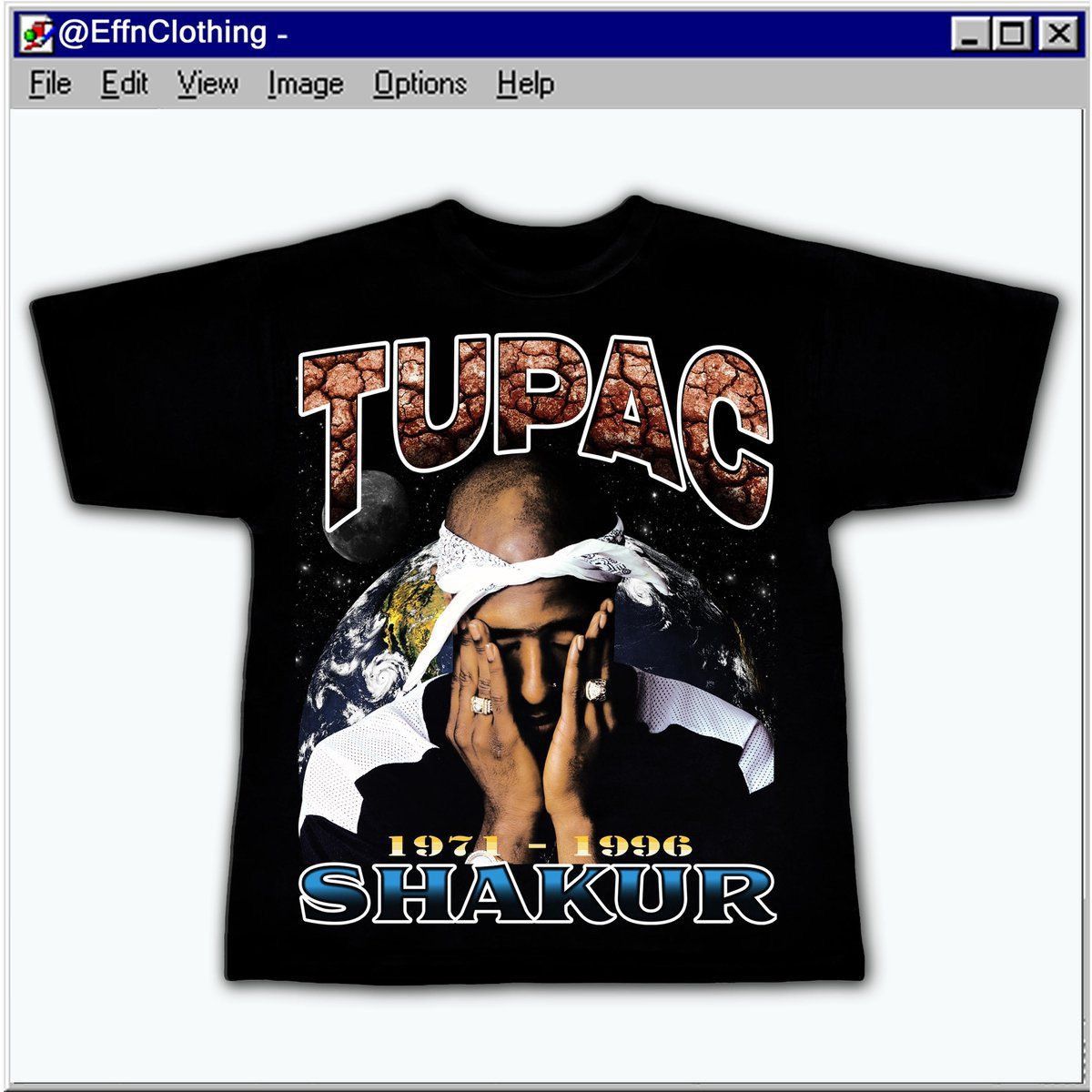 Vintage Effn Clothing Vintage Tupac Shirt Keep Ya Head Up | Grailed