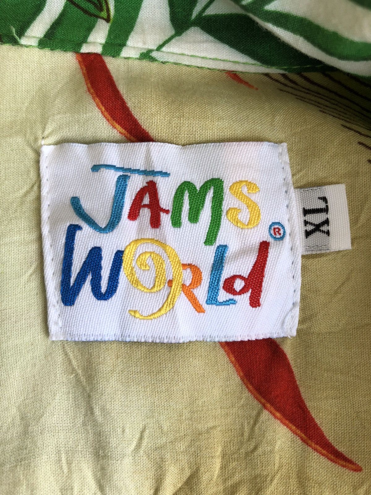 Jams World OG Jams World 🇺🇸 Floral Motif Rayon Hawaiian Shirt Size US XL / EU 56 / 4 - 7 Thumbnail