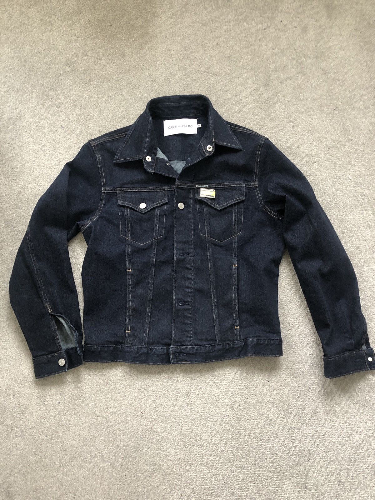 CALCIN KLIEN JEANS DENIM JACKET