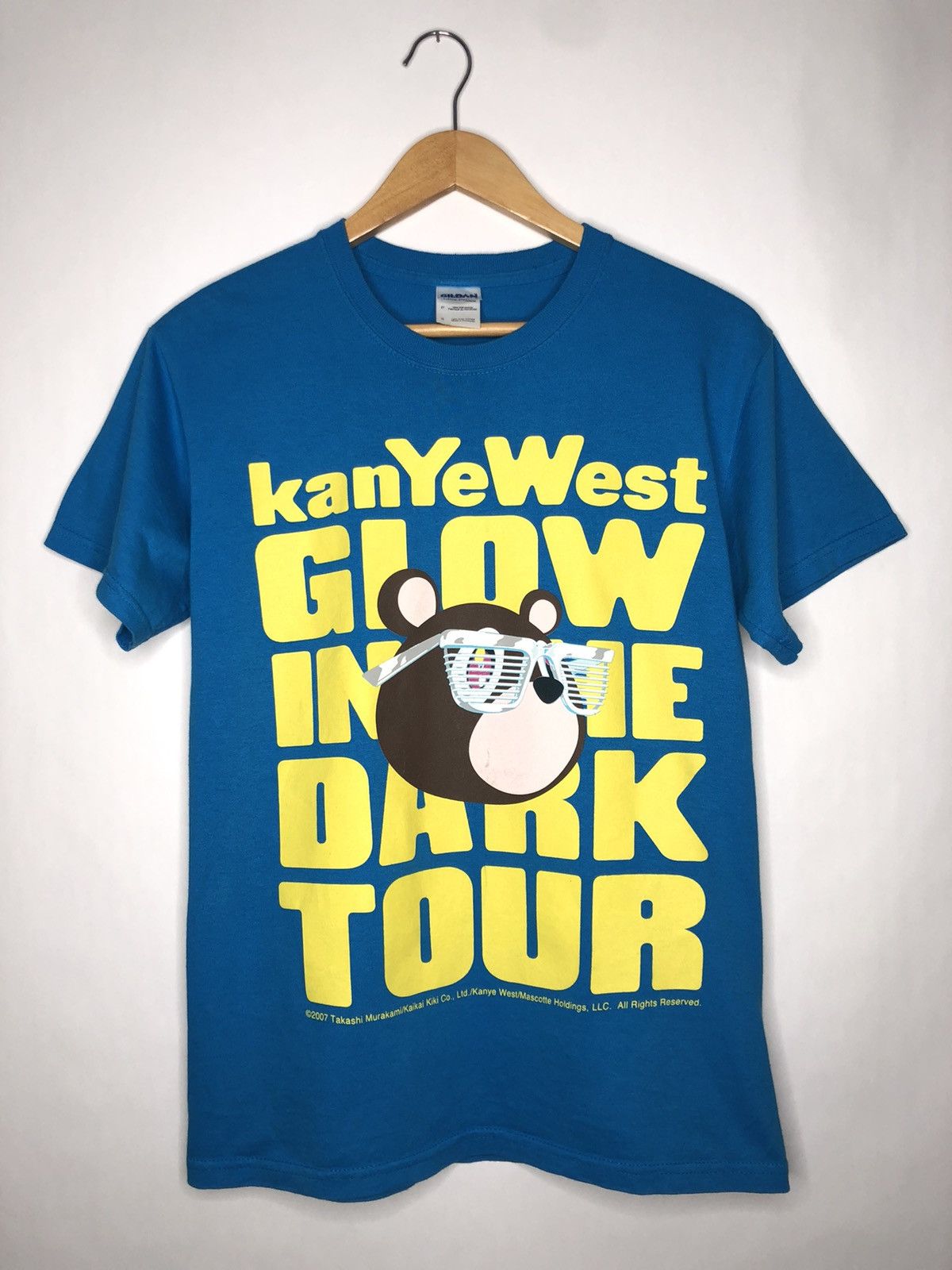 2009 Kanye West x Takashi Murakami Graduation Vintage Large T Shirt Grey