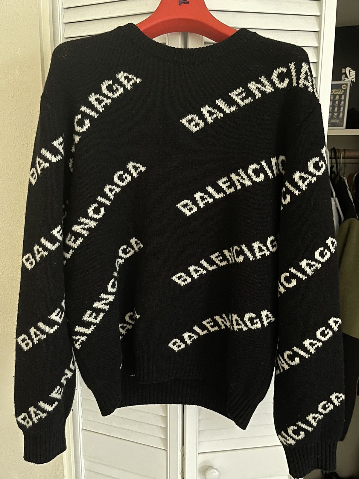 Balenciaga repeat sweater best sale