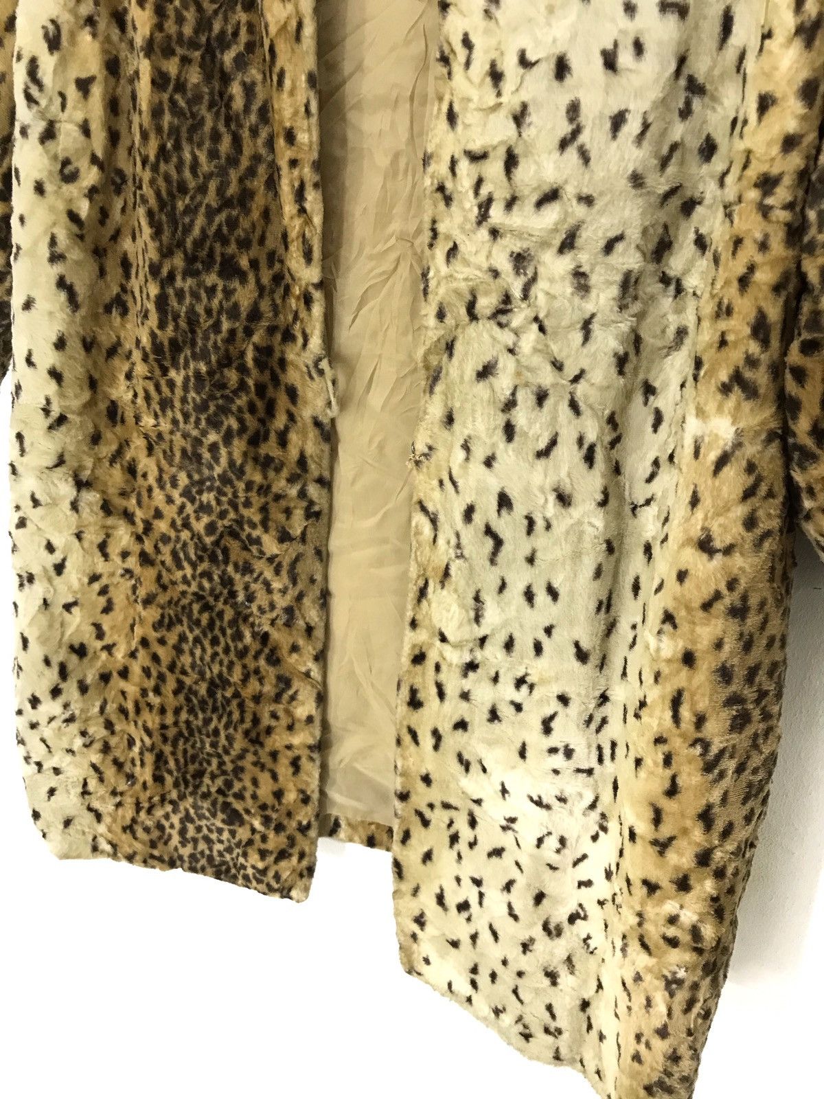 Japanese Brand Sanjuro Velvet leapord cheetah kimono Size US XL / EU 56 / 4 - 4 Thumbnail