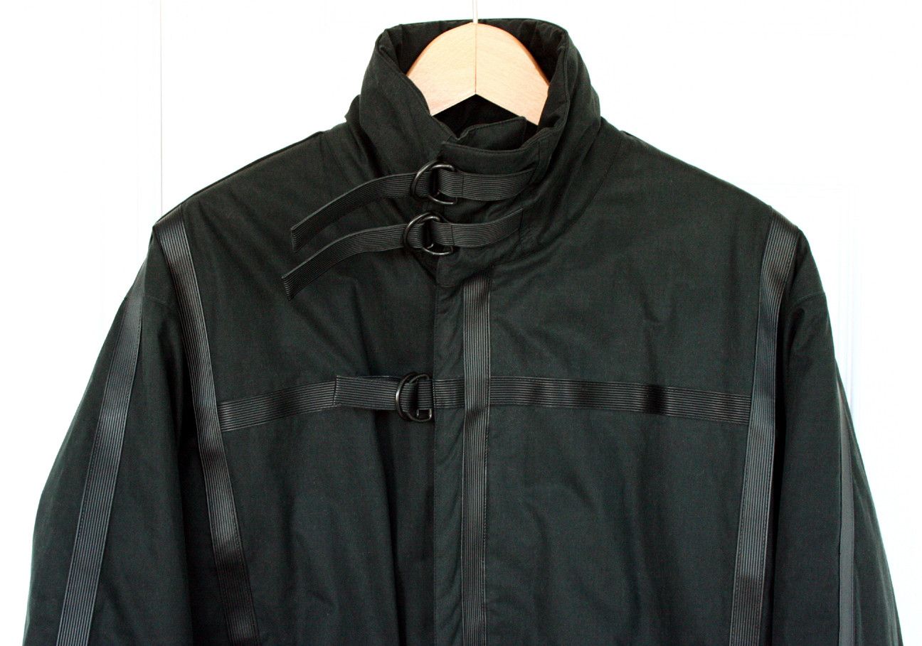 Raf Simons Rubberized Vinyl Strap Jacket | Grailed