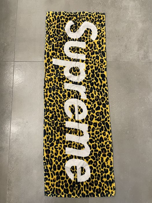 Supreme Supreme Leopard Sports Towel (Limited Edition) | Grailed