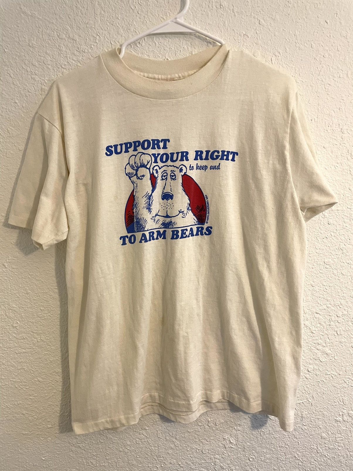 Crazy Shirts × Made In Usa × Vintage Vintage Single Stitch 80s Funny