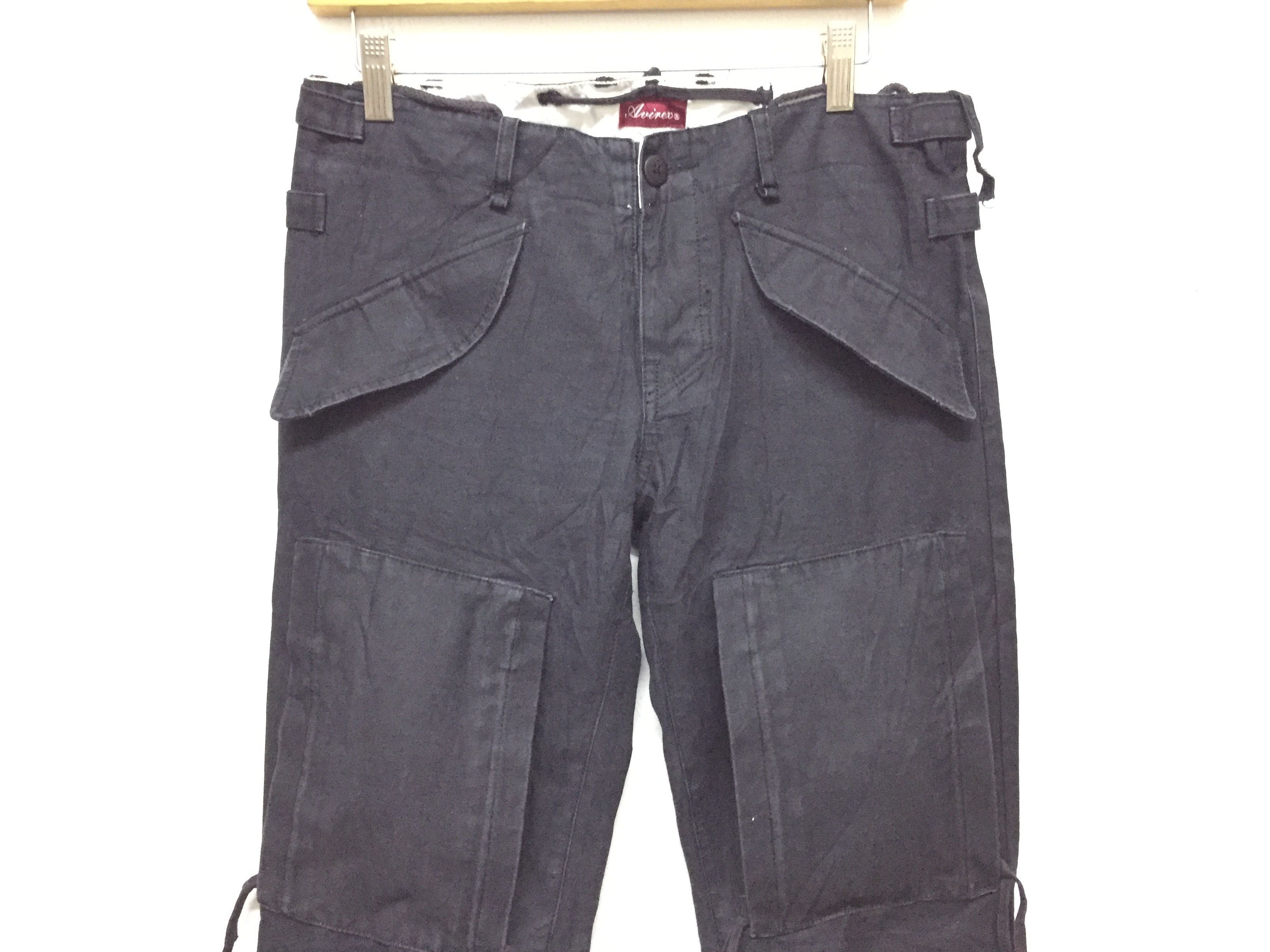 Avirex Vtg Avirex Multipocket hem zipper cargos Size US 31 - 3 Thumbnail