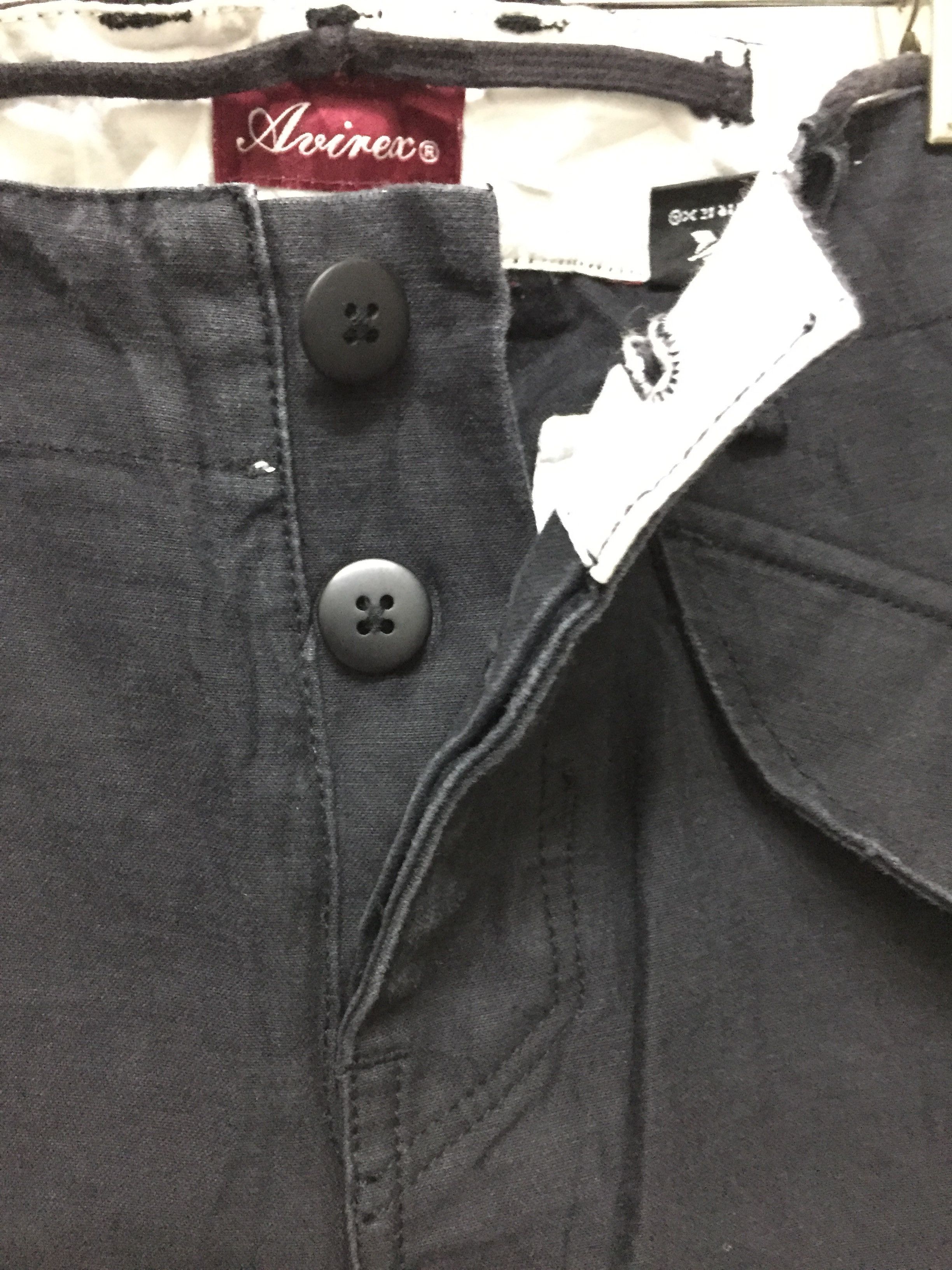 Avirex Vtg Avirex Multipocket hem zipper cargos Size US 31 - 9 Thumbnail