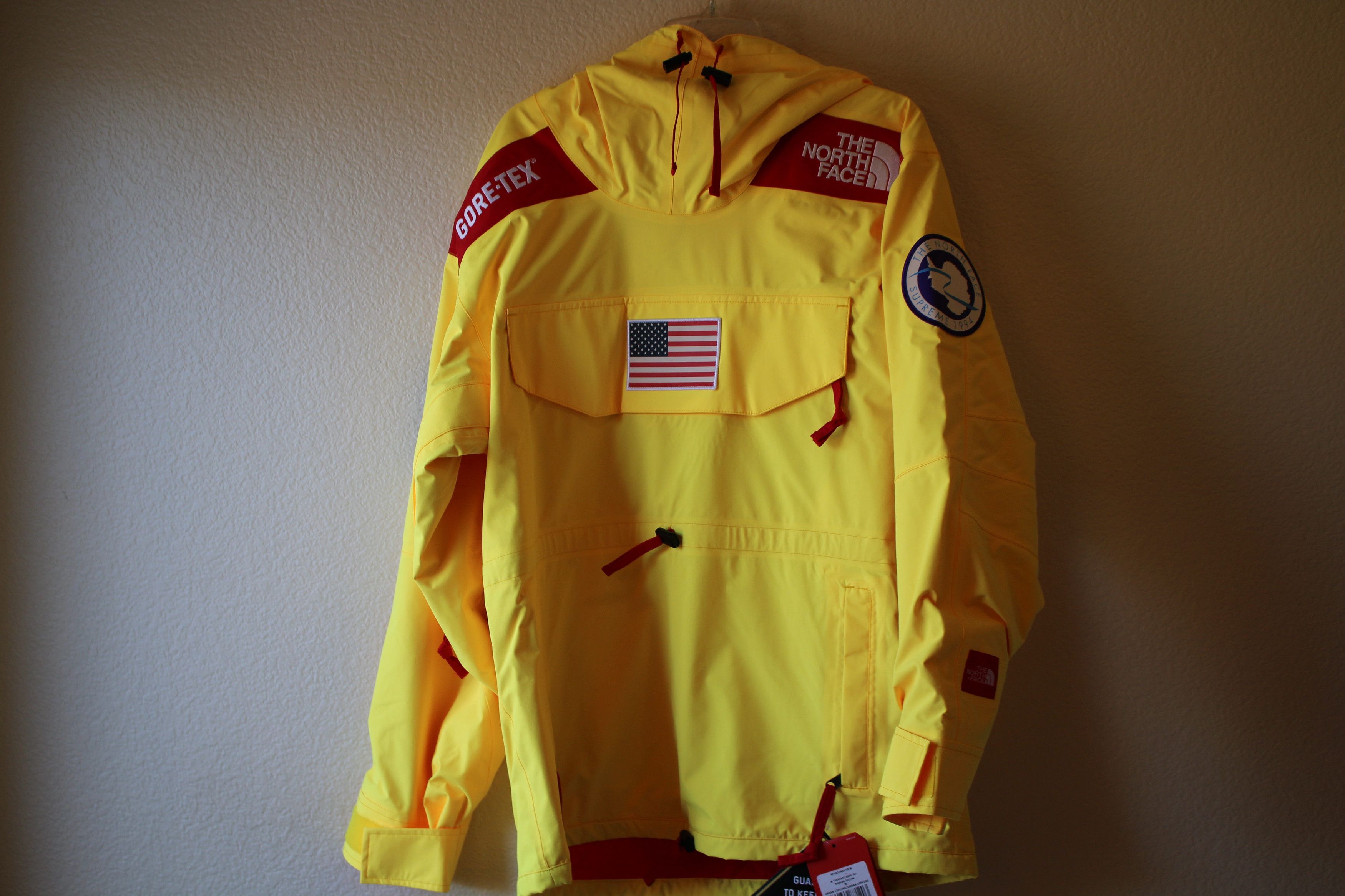 Supreme The North Face Trans Antarctica Expedition Fleece Jacket Yellow  Men's - SS17 - US