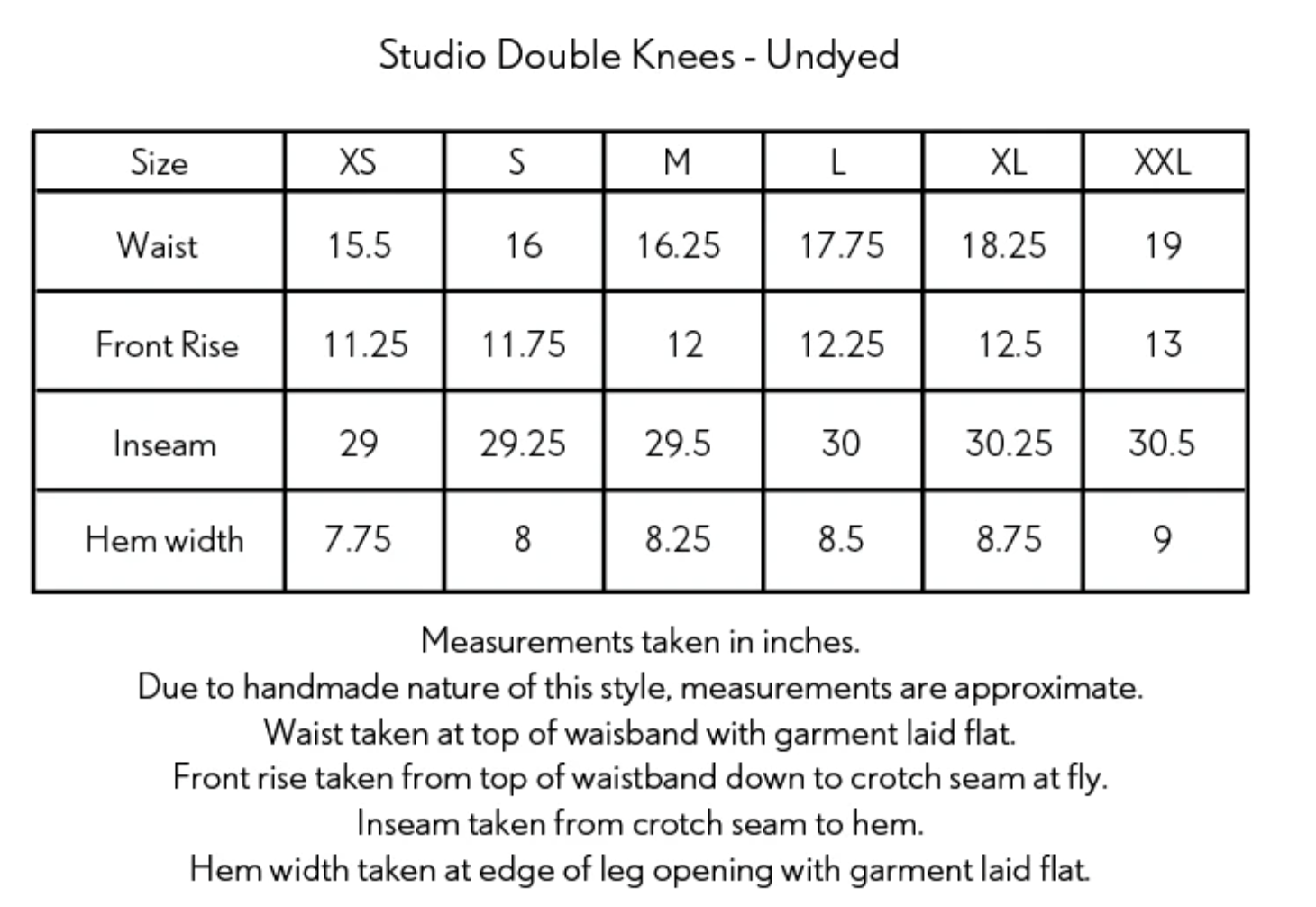 18 East 18E 18 East Studio Double Knee Pant Undyed (2nd version) XL Size US 36 / EU 52 - 6 Thumbnail