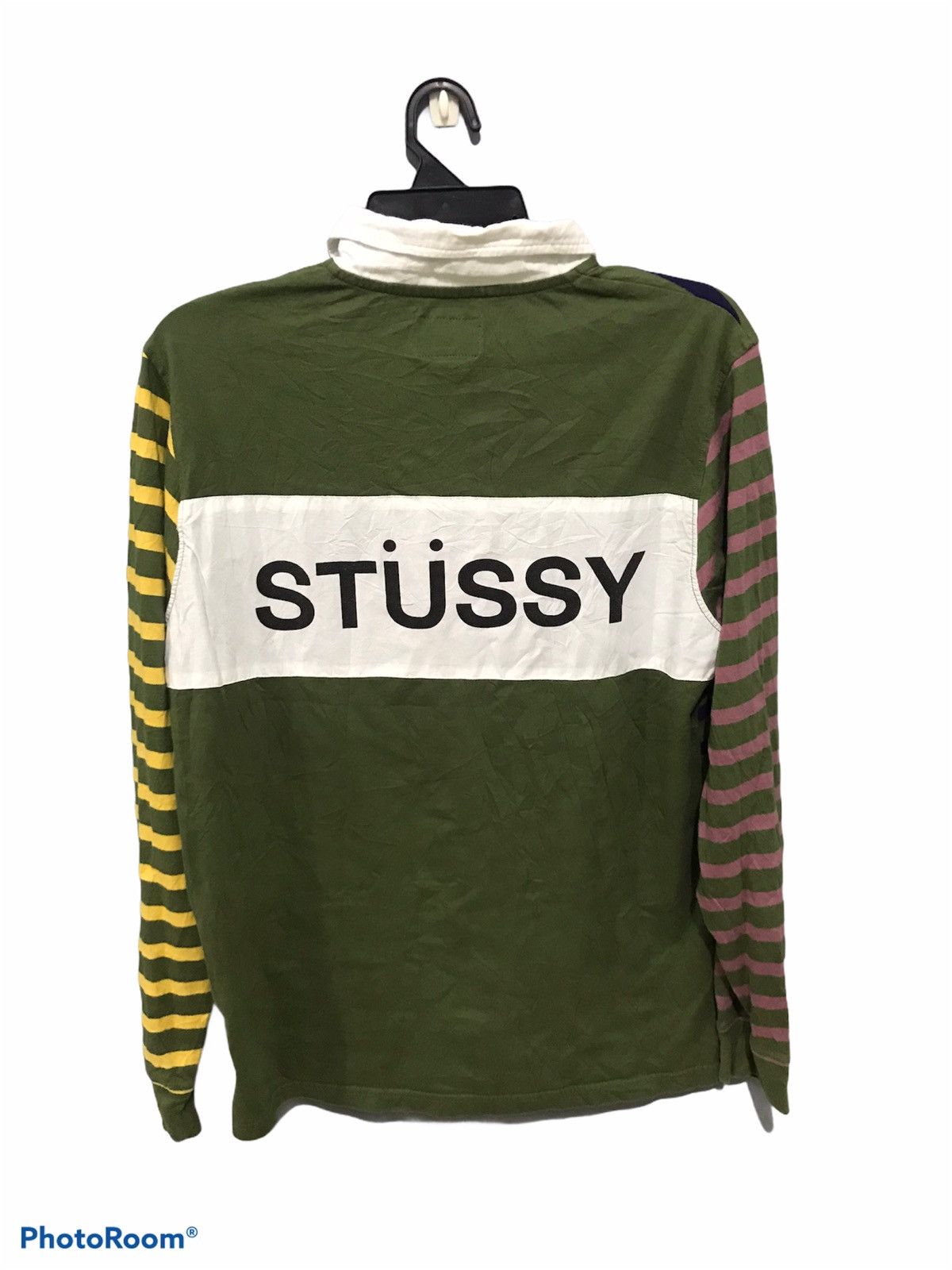 Stussy Stussy Big Logo Spell Out Long Sleeve Shirt Size US M / EU 48-50 / 2 - 1 Thumbnail