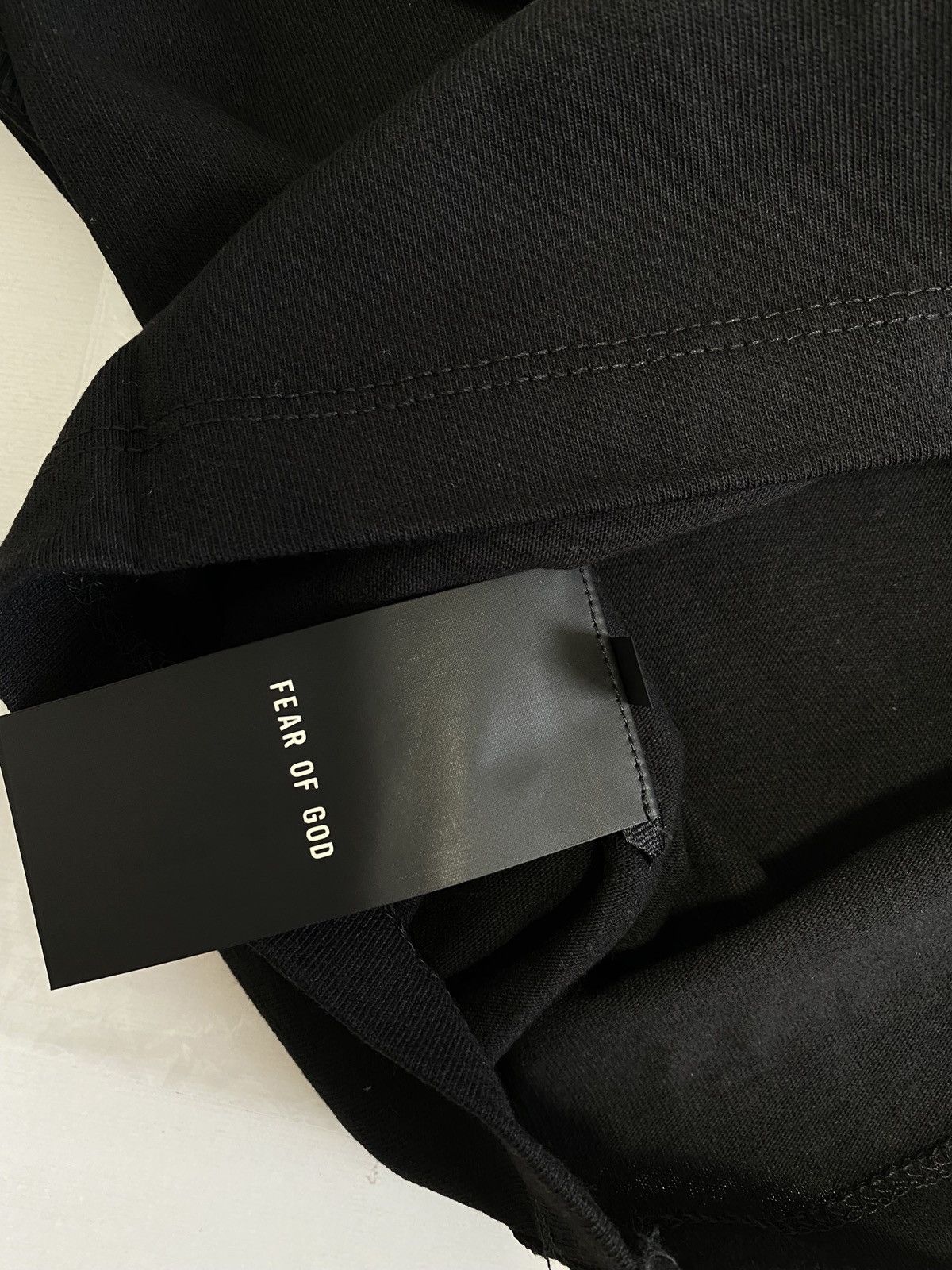 Fear of God Fear of God 6th Sixth Collection FG Tee Black T-shirt Size US M / EU 48-50 / 2 - 5 Thumbnail