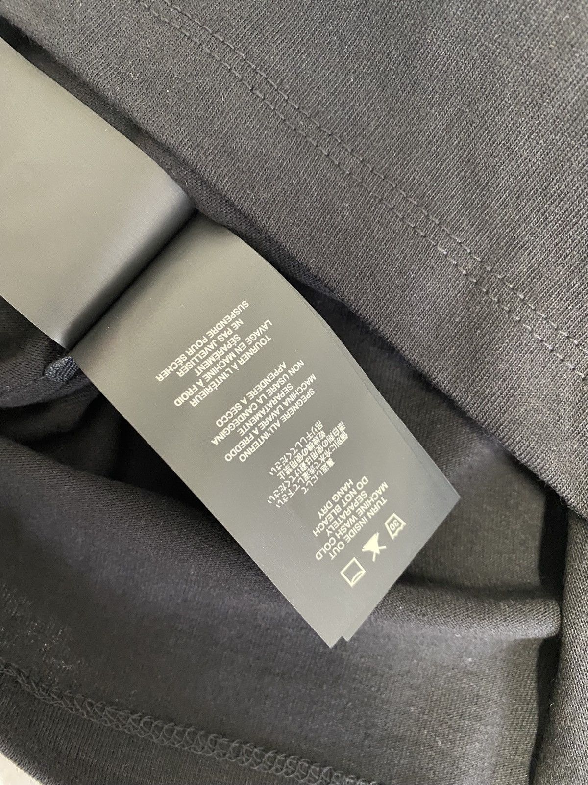 Fear of God Fear of God 6th Sixth Collection FG Tee Black T-shirt Size US M / EU 48-50 / 2 - 4 Thumbnail