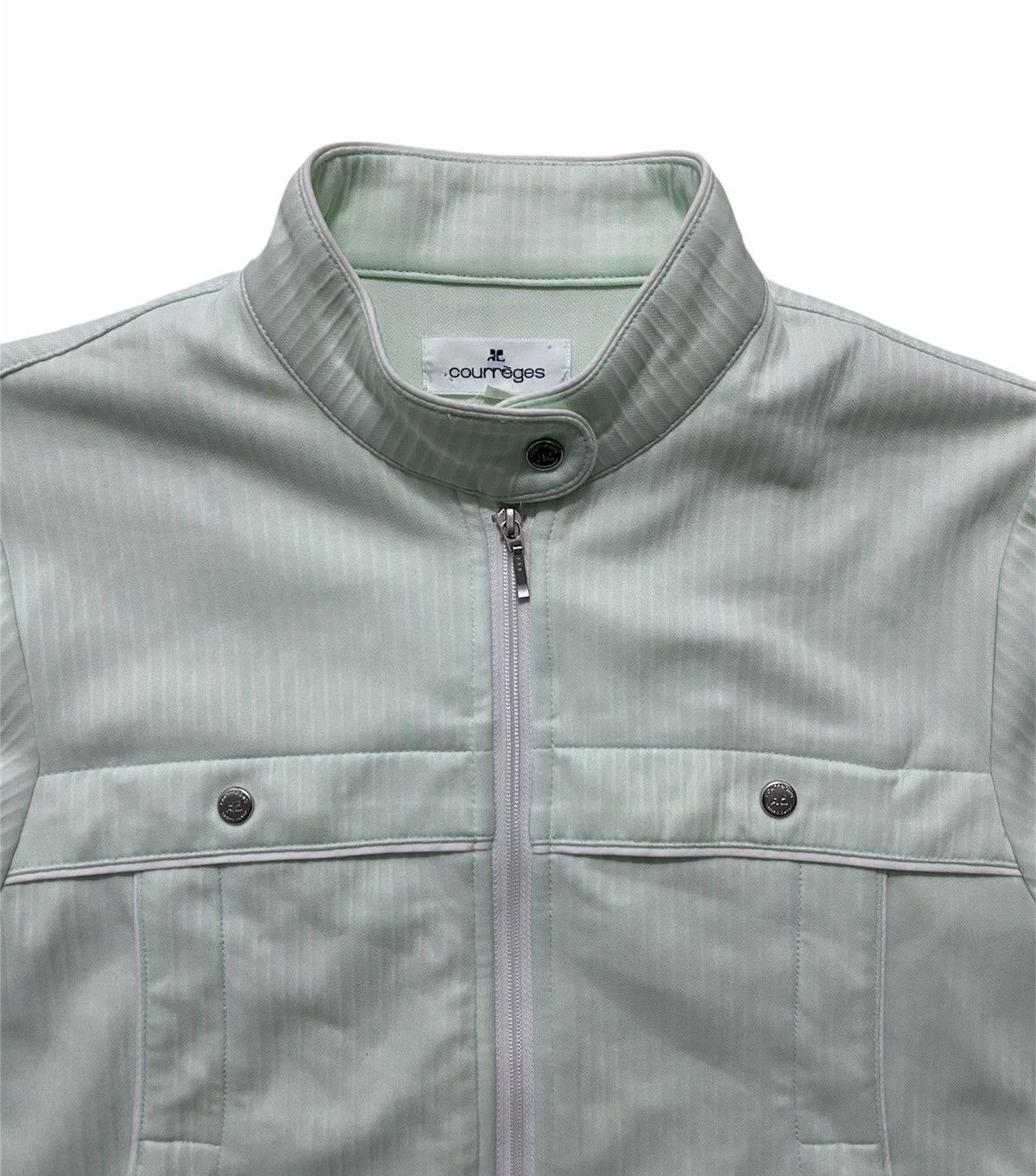 Courreges × Designer COURREGES FULL ZIP FOR WOMEN’S Size S / US 4 / IT 40 - 3 Thumbnail