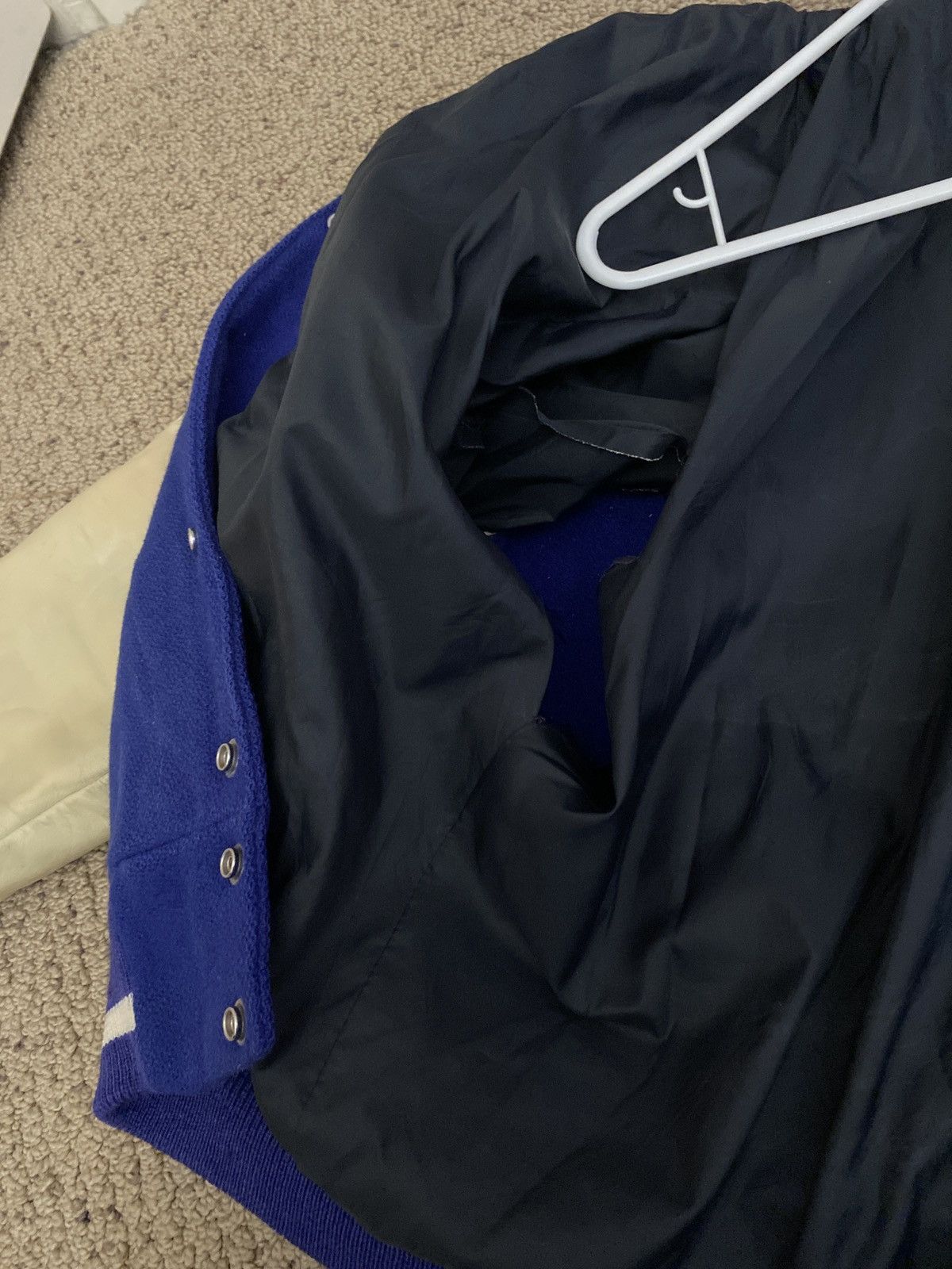 Vintage Vintage Varsity Jacket Blue Size US M / EU 48-50 / 2 - 3 Thumbnail