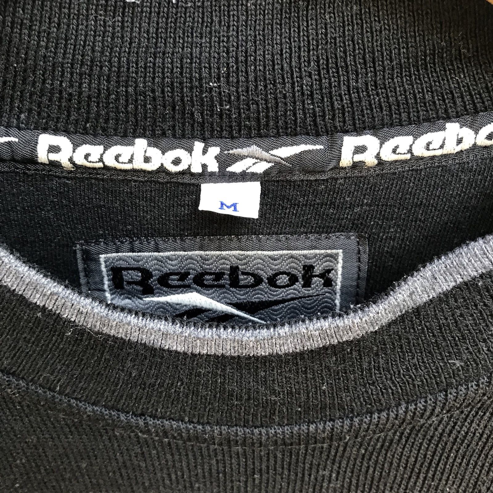 Reebok Vintage 90s REEBOK Biglogo Embroidered Sweatshirt Size US M / EU 48-50 / 2 - 5 Thumbnail