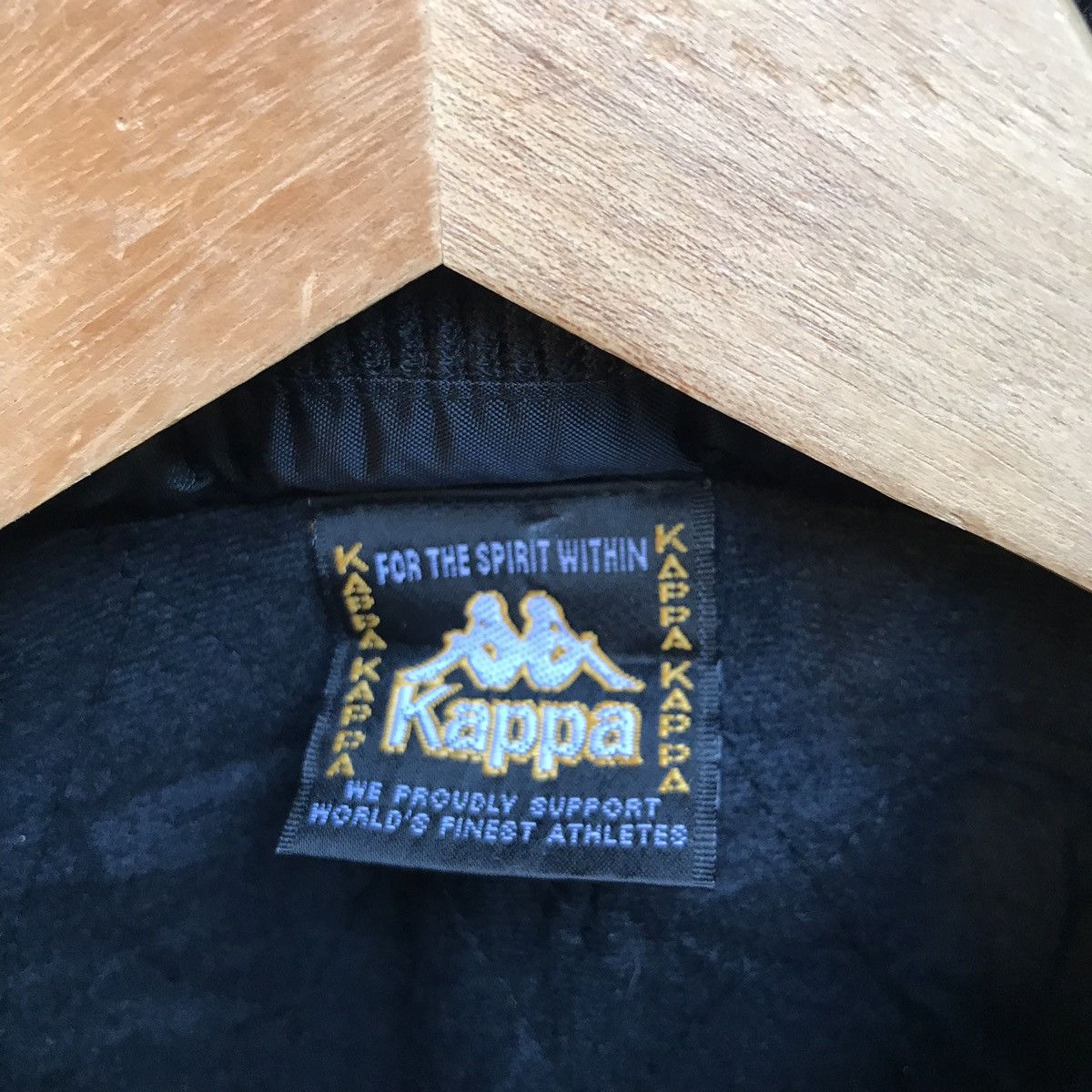 Kappa × Vintage Vintage Kappa Sidetape nylon jacket black white Size US L / EU 52-54 / 3 - 5 Thumbnail