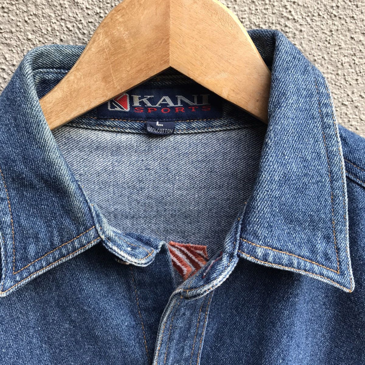 Karl Kani Vintage 90s KARL KANI jeans shirt embroidered logo hiphop Size US XL / EU 56 / 4 - 5 Thumbnail