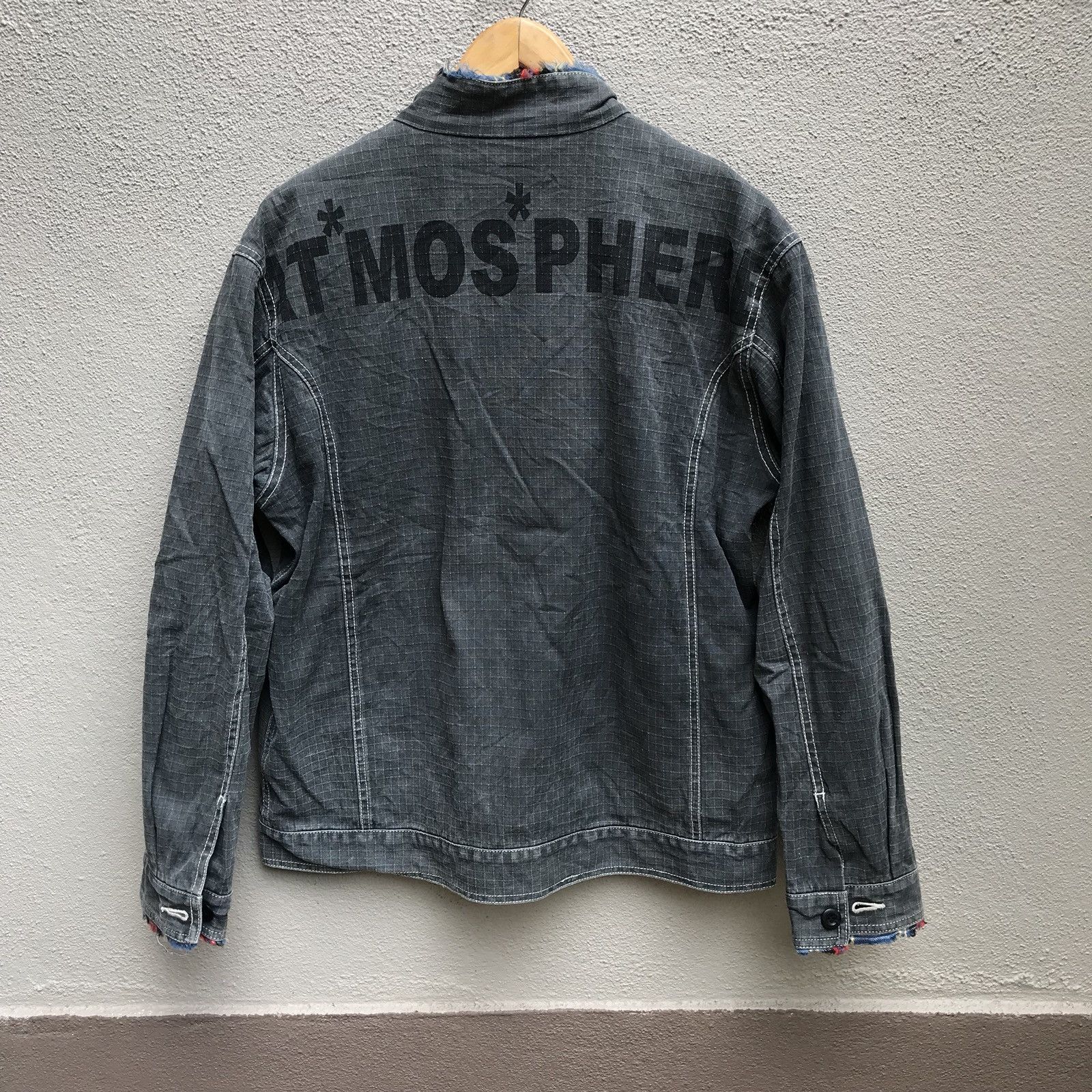 atmos ATMOS Atmosphere denim biker jacket Size US M / EU 48-50 / 2 - 1 Thumbnail