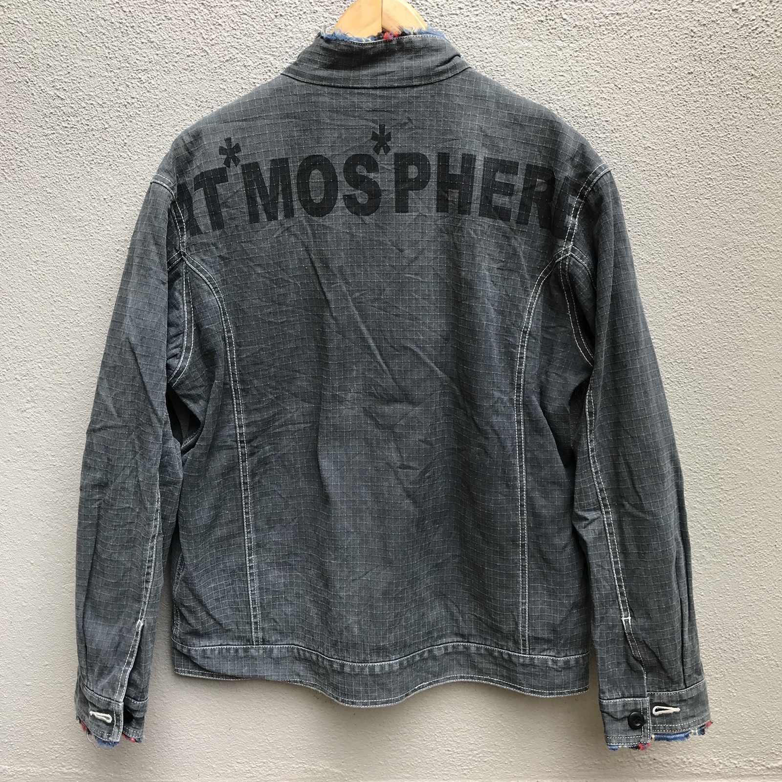 atmos ATMOS Atmosphere denim biker jacket Size US M / EU 48-50 / 2 - 3 Thumbnail