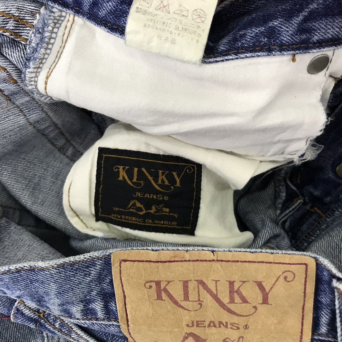 Hysteric Glamour Rare HYSTERIC GLAMOUR x Ramones band JEANS Size US 31 - 6 Thumbnail