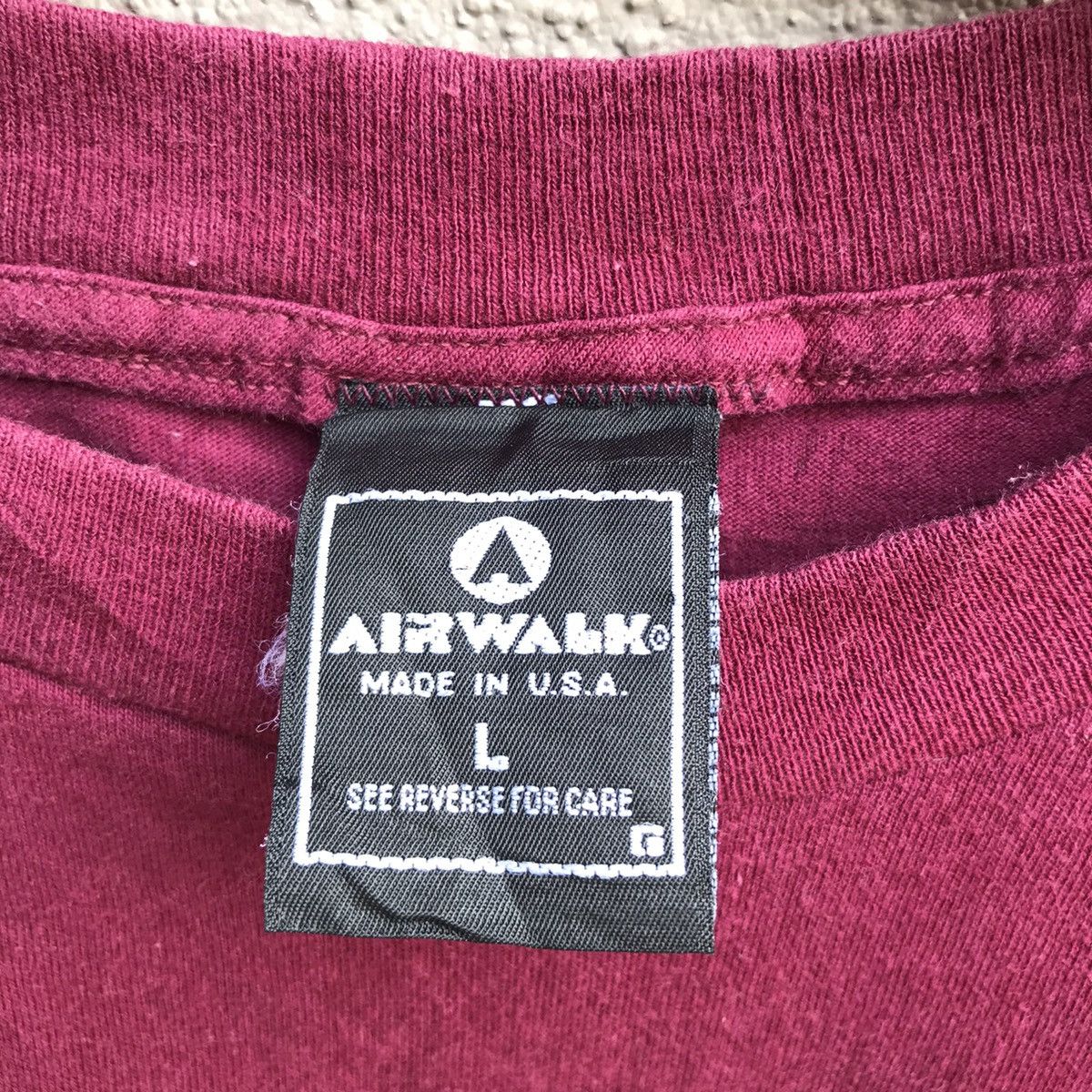 Airwalk Vintage 90s AIRWALK usa biglogo old skate tee Size US L / EU 52-54 / 3 - 3 Thumbnail