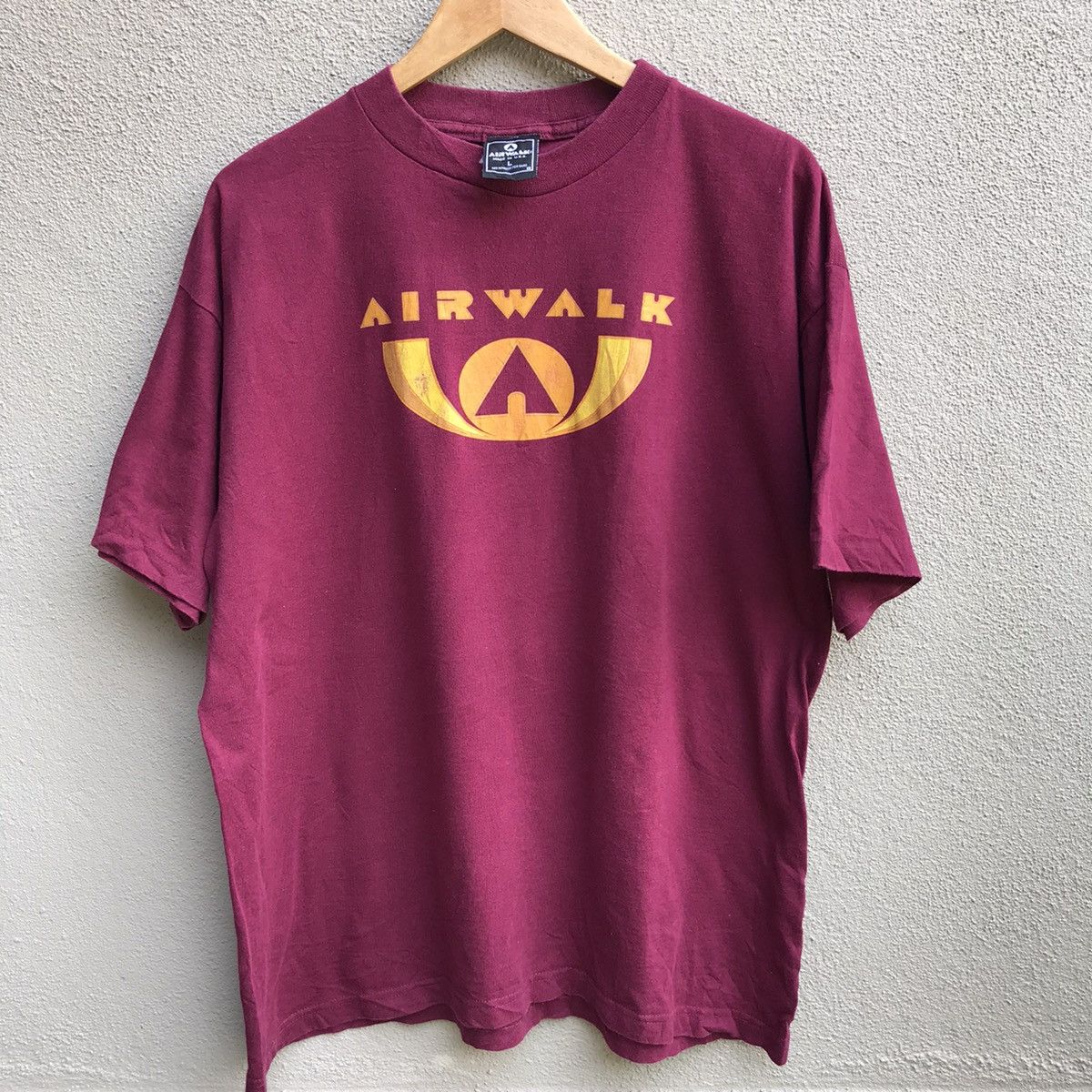 Airwalk Vintage 90s AIRWALK usa biglogo old skate tee Size US L / EU 52-54 / 3 - 2 Thumbnail