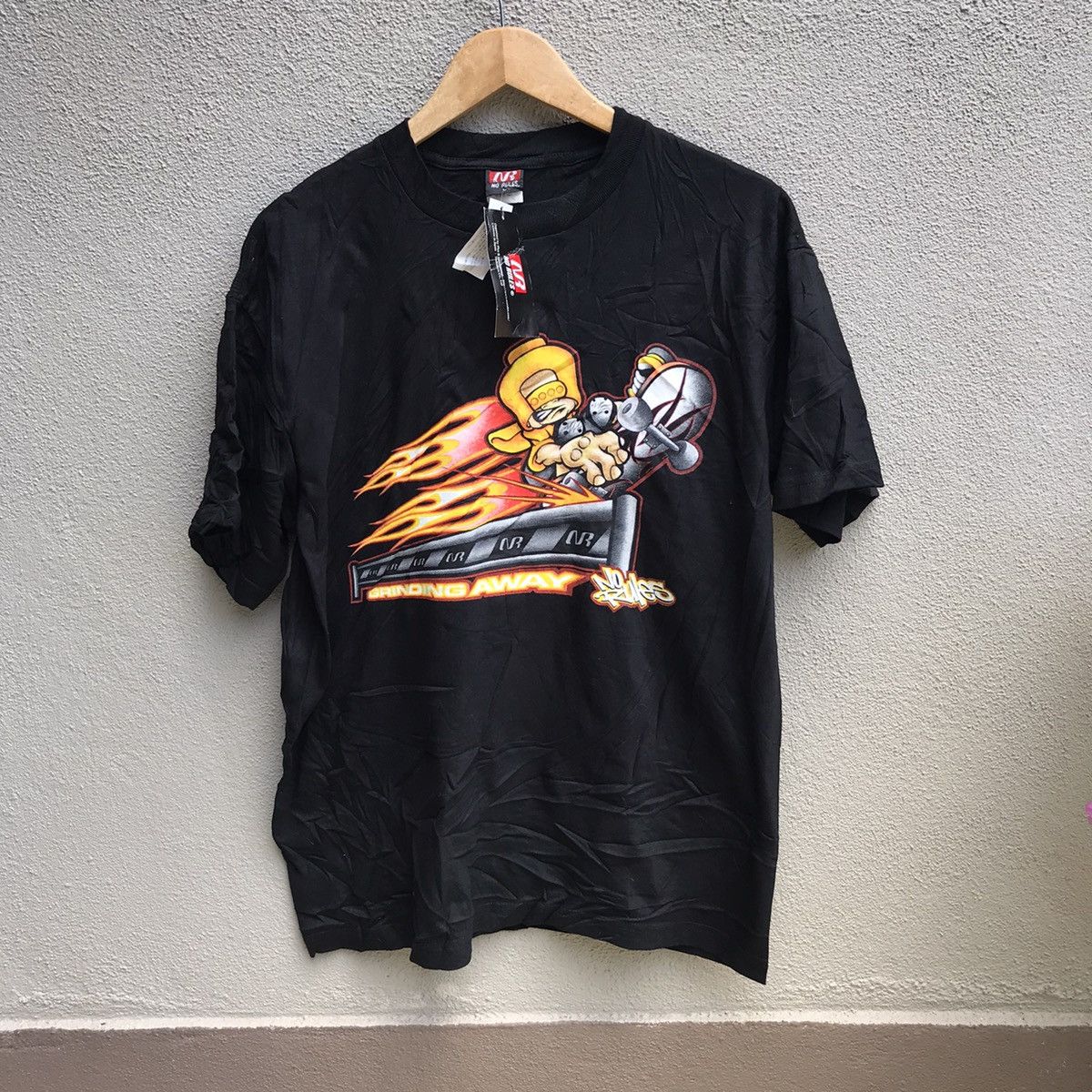 Vintage Vintage NO RULES skateboard tee old skate Size US L / EU 52-54 / 3 - 1 Thumbnail