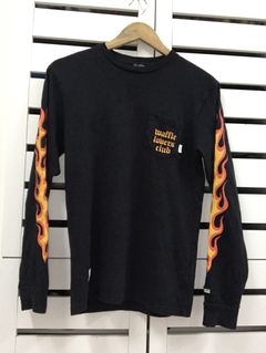 Vans Vans X Wtaps “Waffle Lovers Club Tee” sided flame | Grailed