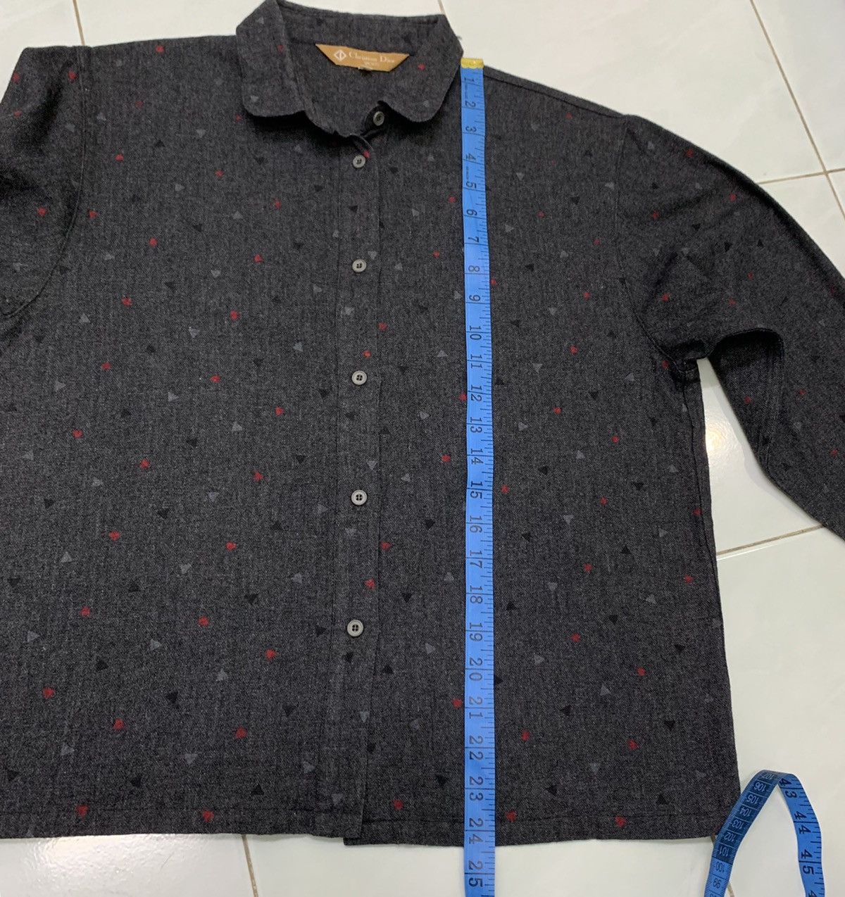 Christian Dior Monsieur Vintage Christian Dior Sports Shirts Button Down Women Size US L / EU 52-54 / 3 - 13 Thumbnail